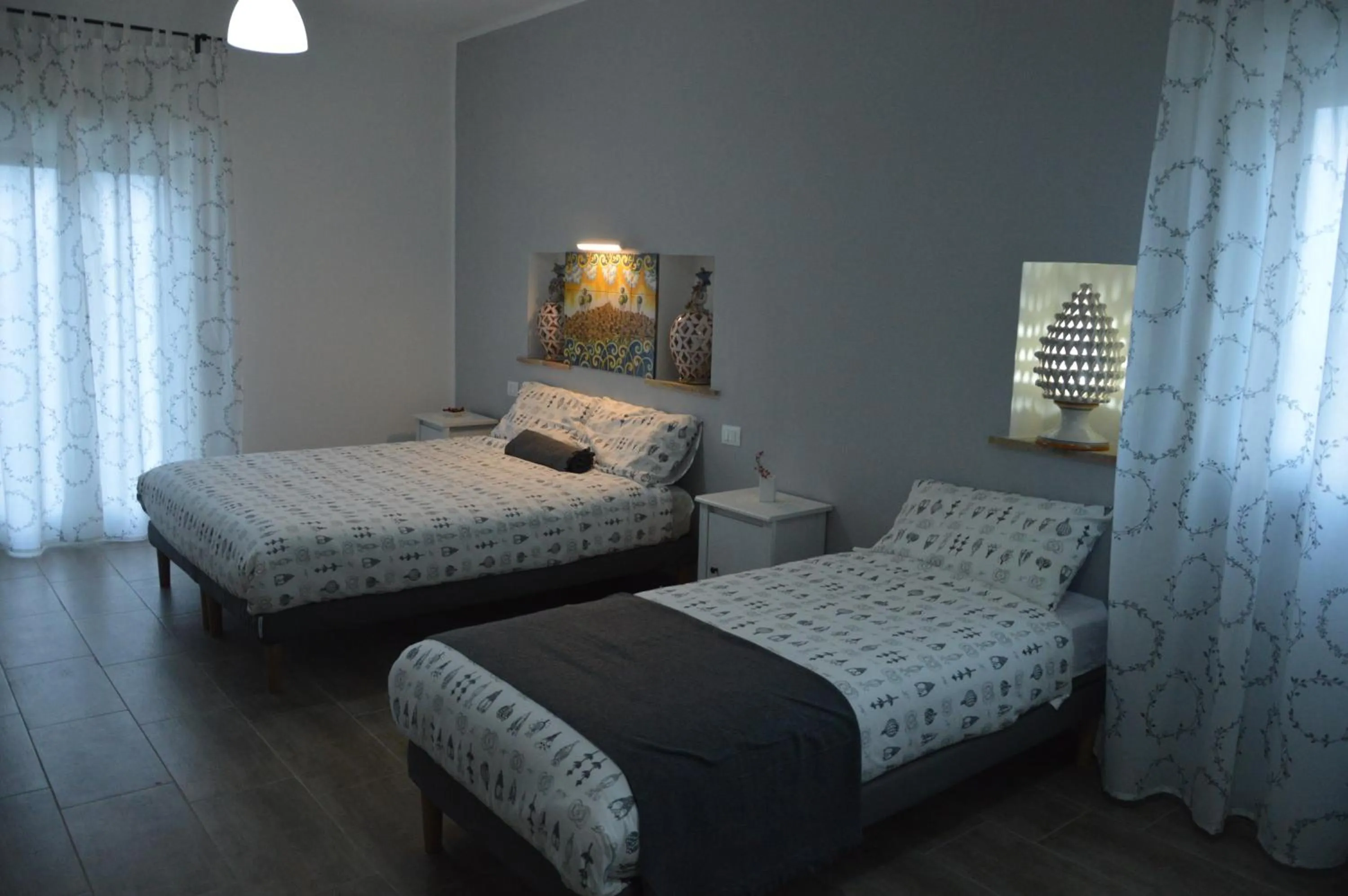 Decorative detail in B&B Maison Blanche