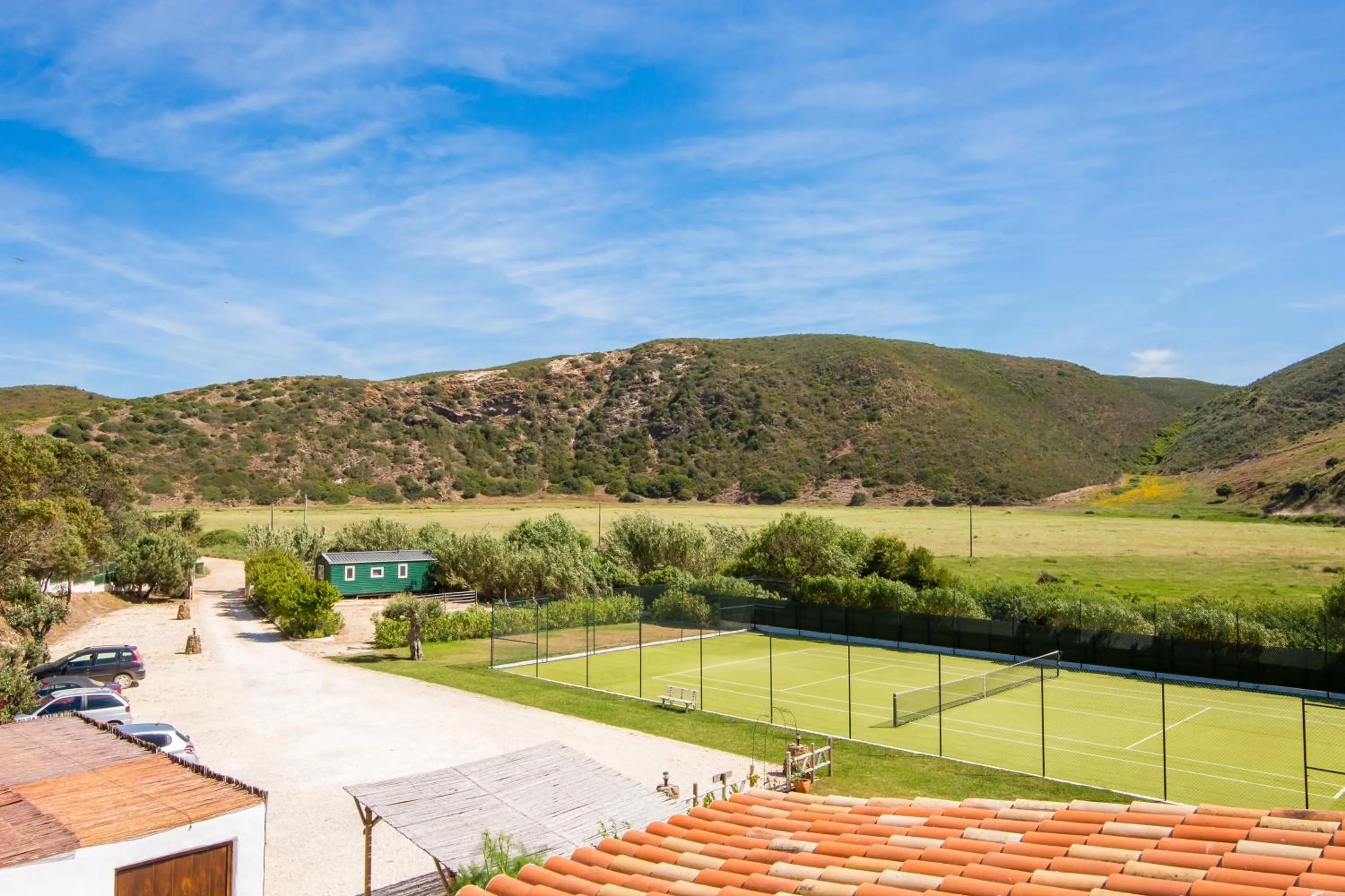 Tennis court in Casa Fajara