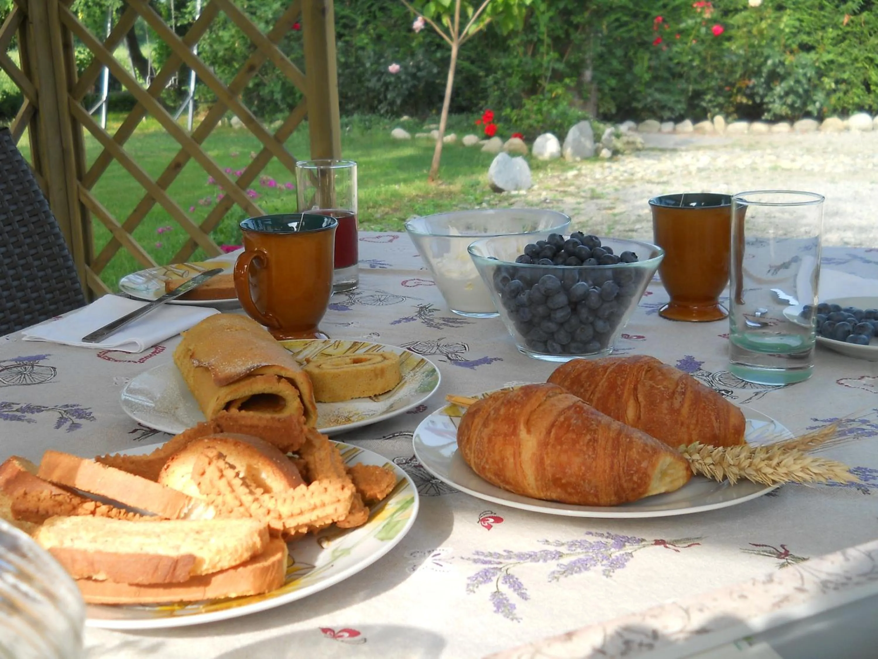 Italian breakfast in I 99 ulivi