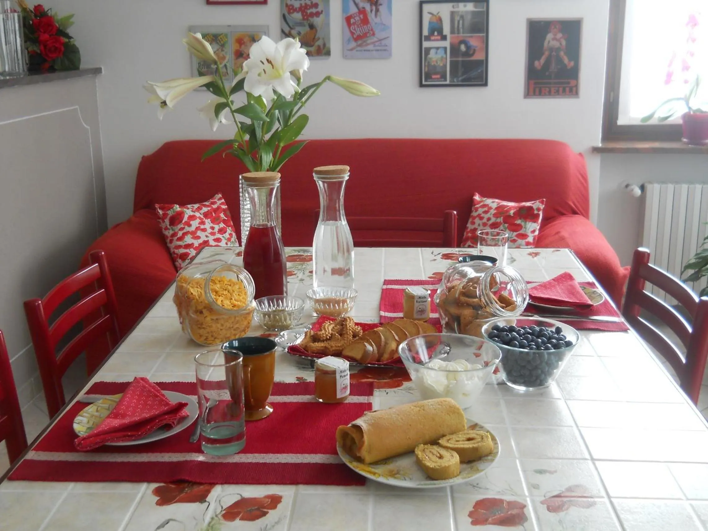 Italian breakfast in I 99 ulivi