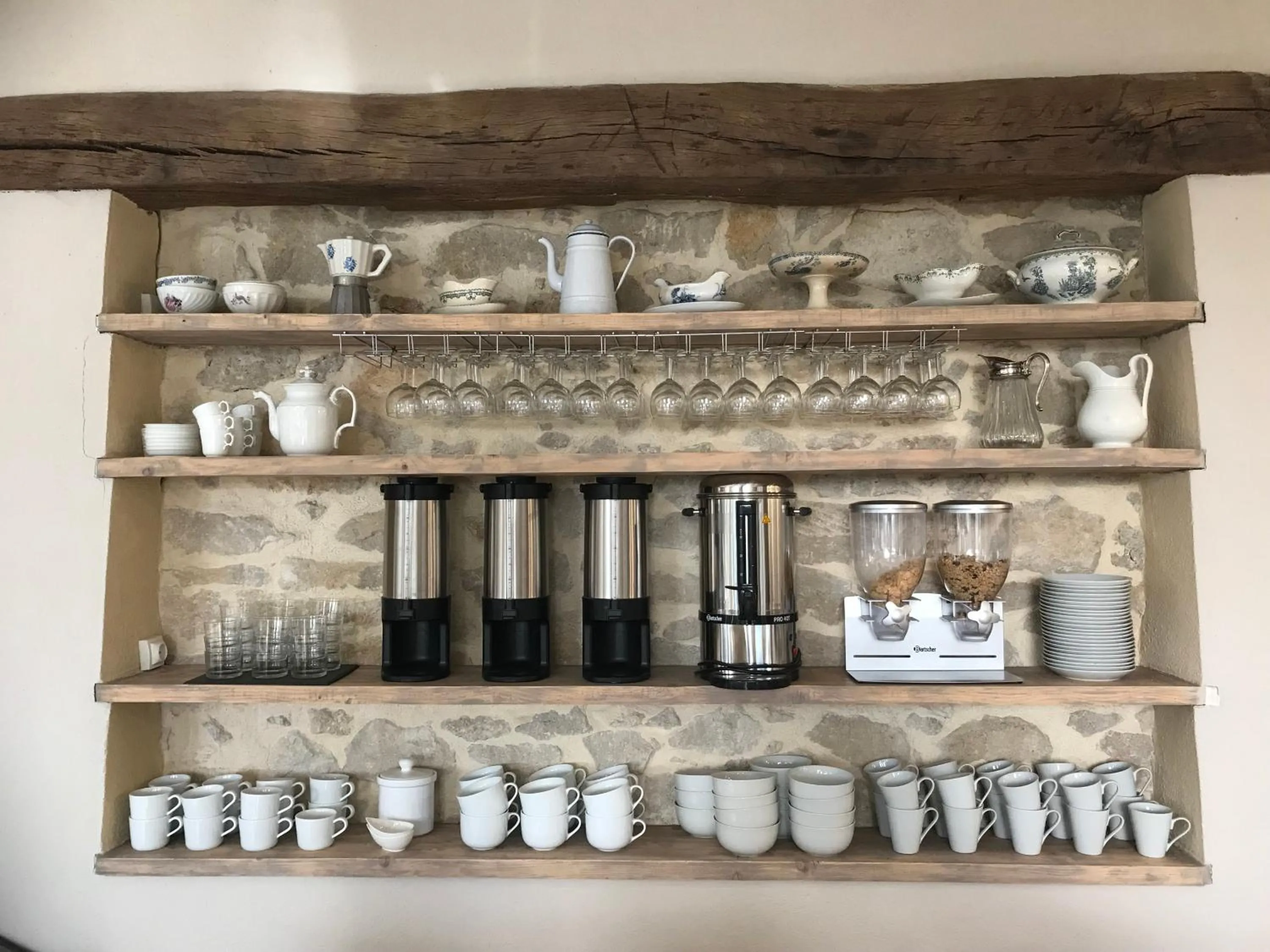 Breakfast in L'Orangerie de Camperos