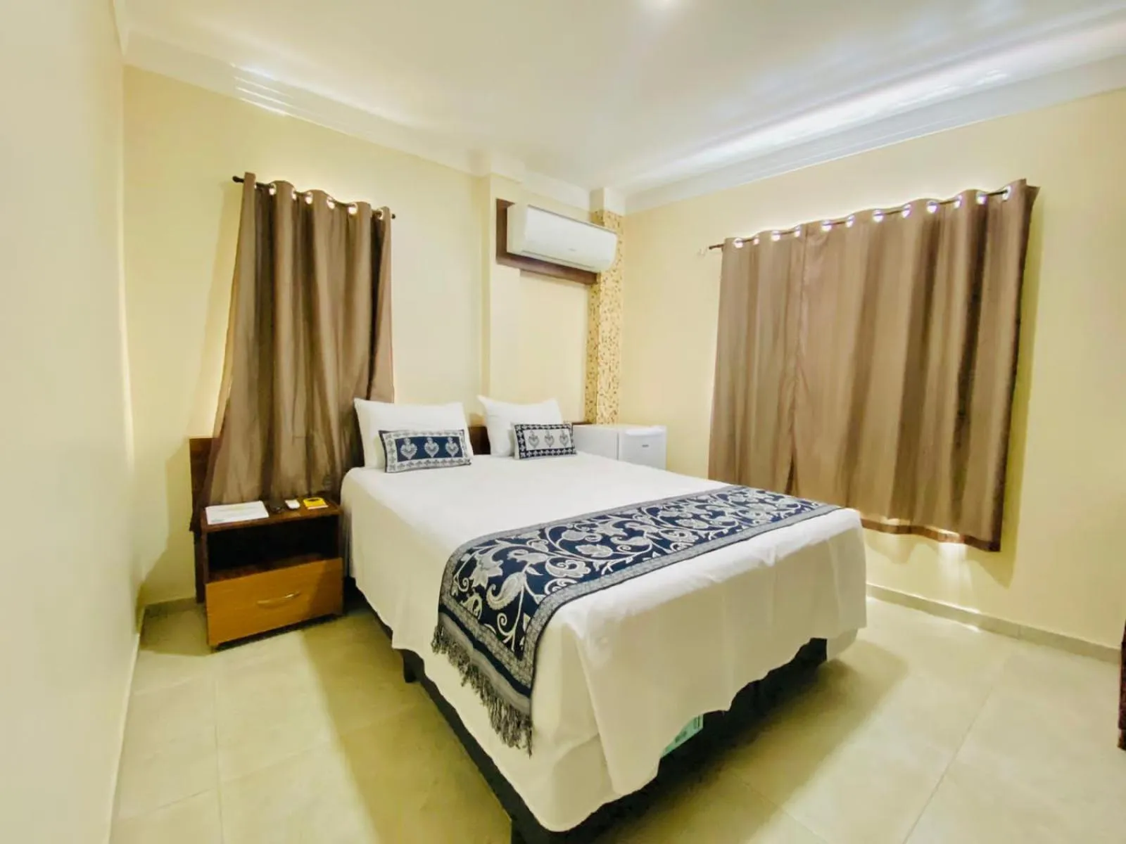 Bed in Hotel Camocim