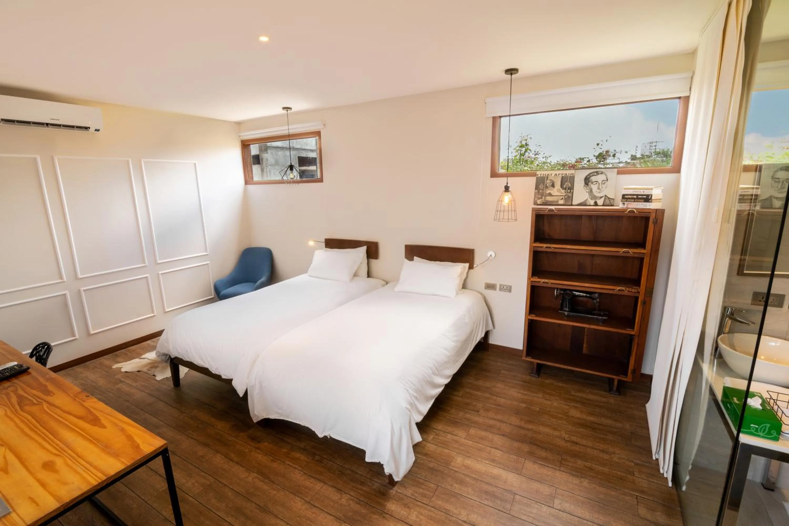 View (from property/room), Bed in Cosmopolitano Hotel Boutique