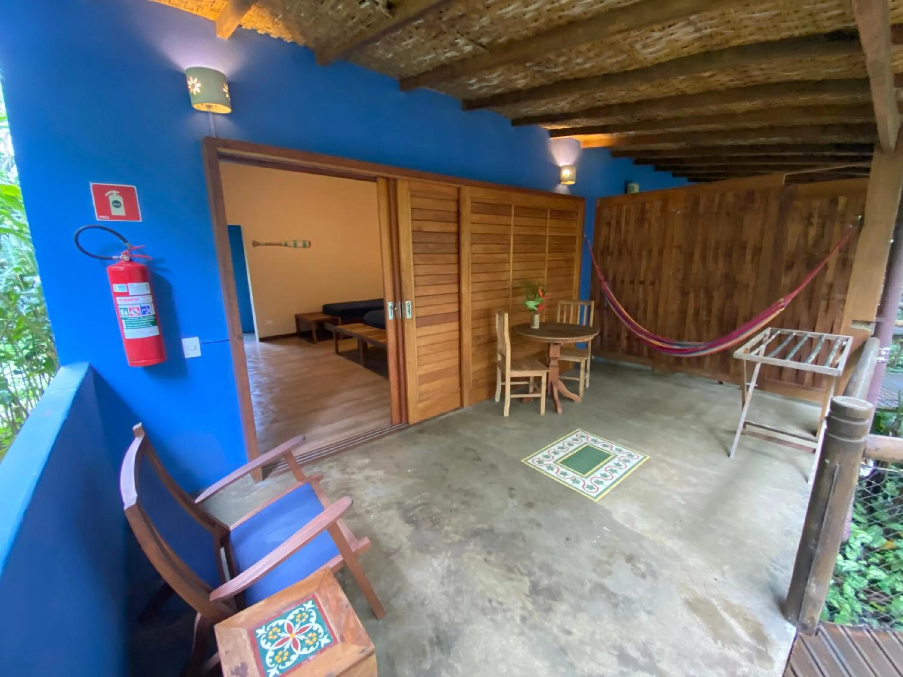 Balcony/Terrace in Banana Bamboo Ecolodge