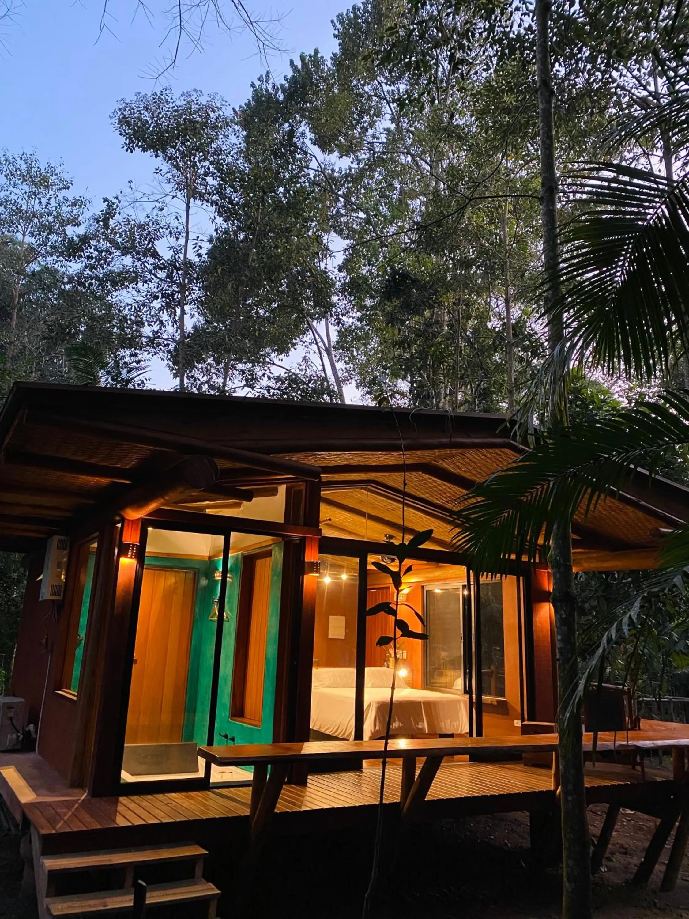 Facade/entrance in Banana Bamboo Ecolodge