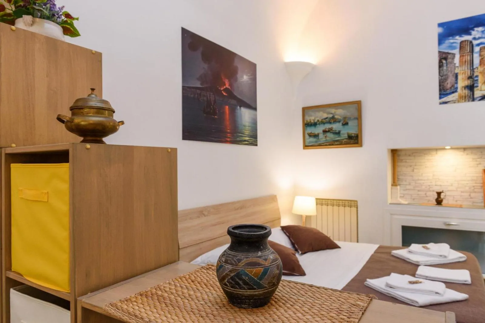 Bed in Sarracino Relais