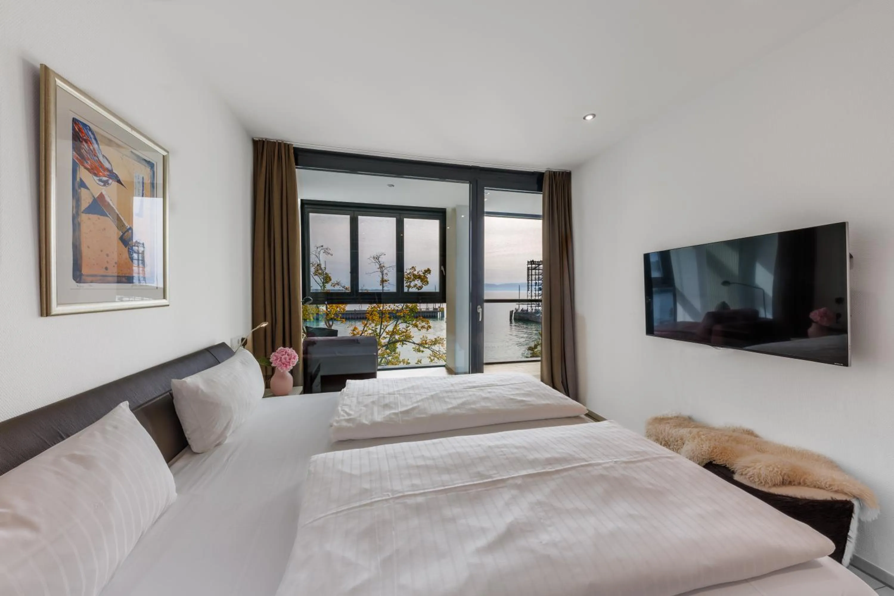 Bed in aika seaside living hotel