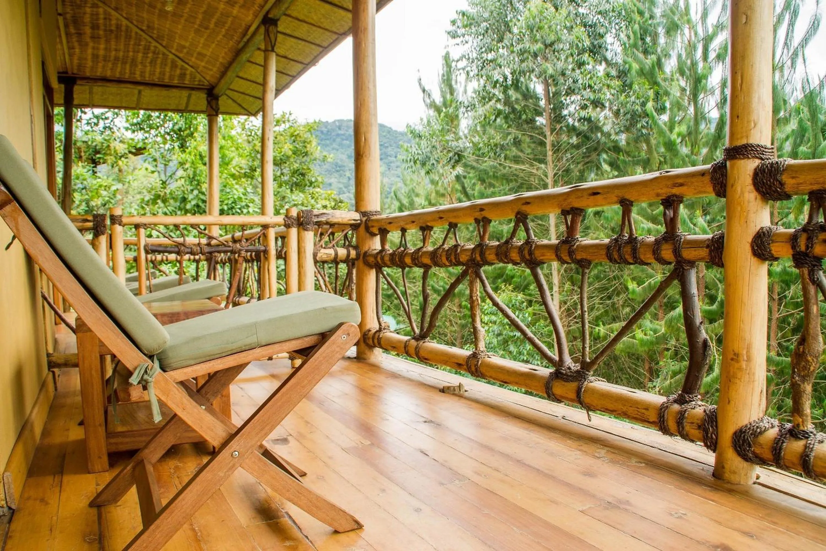 Balcony/Terrace in Ichumbi Gorilla Lodge