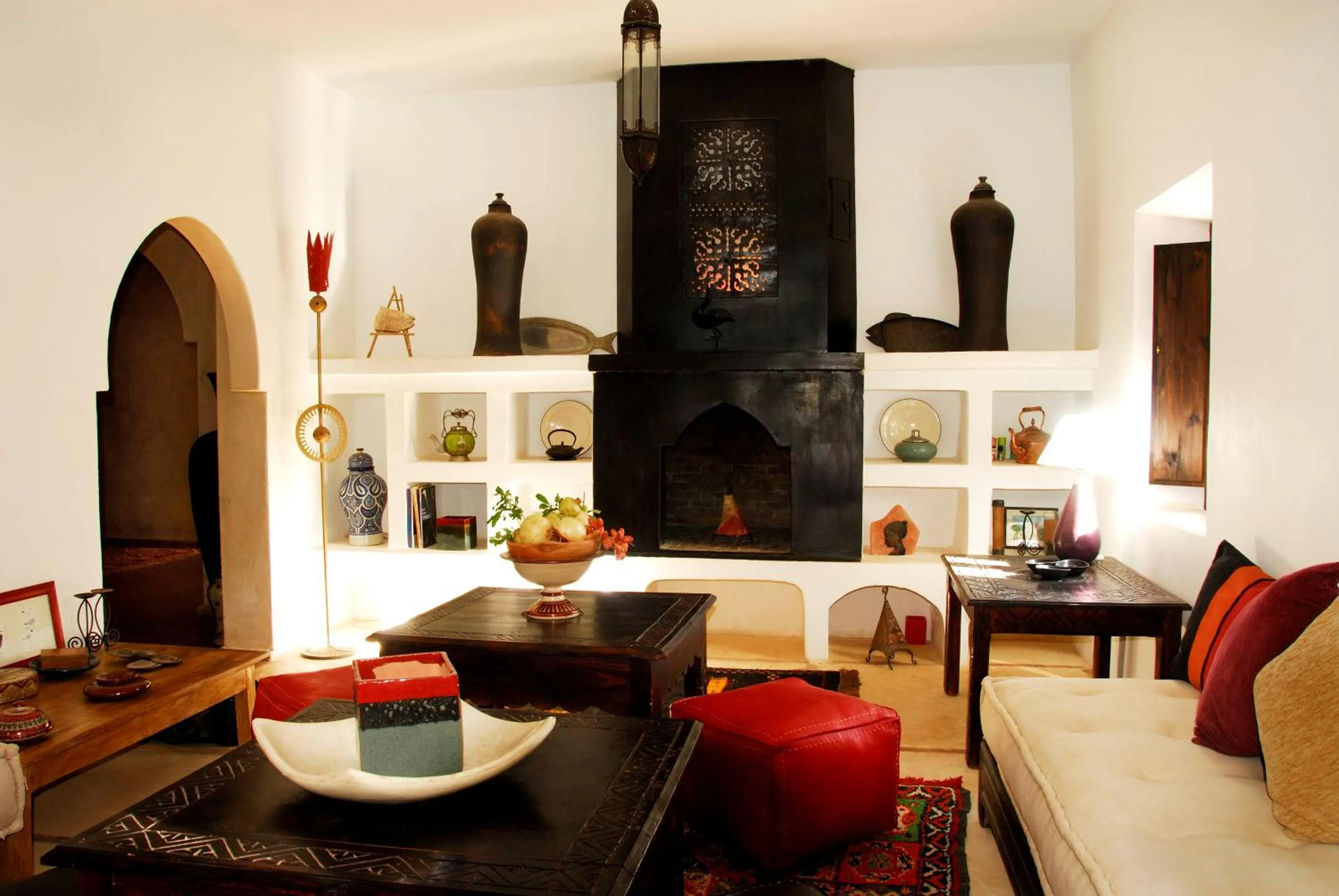 Lounge or bar in Maison d'Hôtes Kasbah Azul