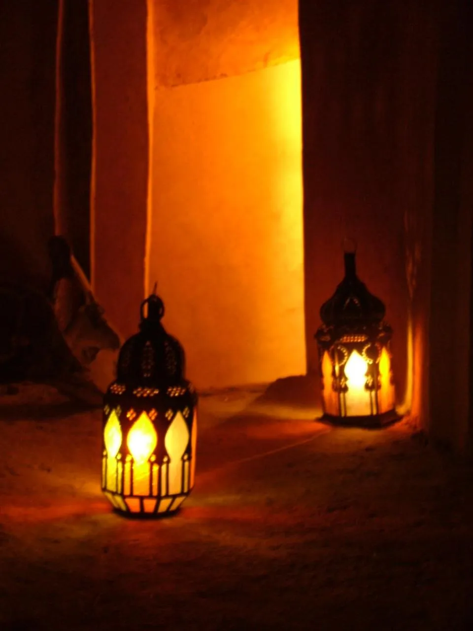 Decorative detail in Maison d'Hôtes Kasbah Azul
