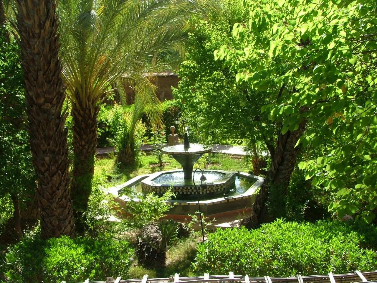 Garden in Maison d'Hôtes Kasbah Azul