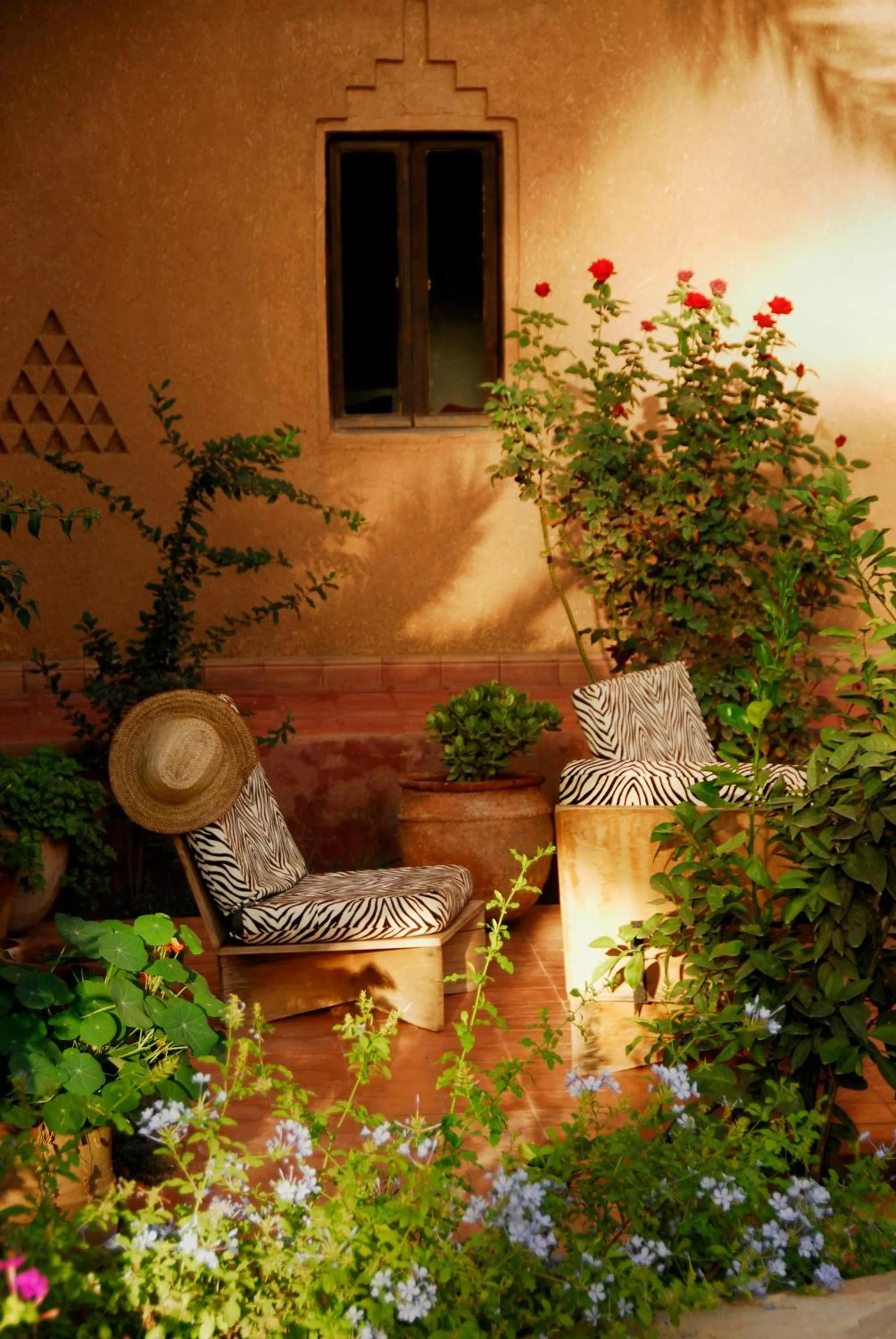Garden in Maison d'Hôtes Kasbah Azul