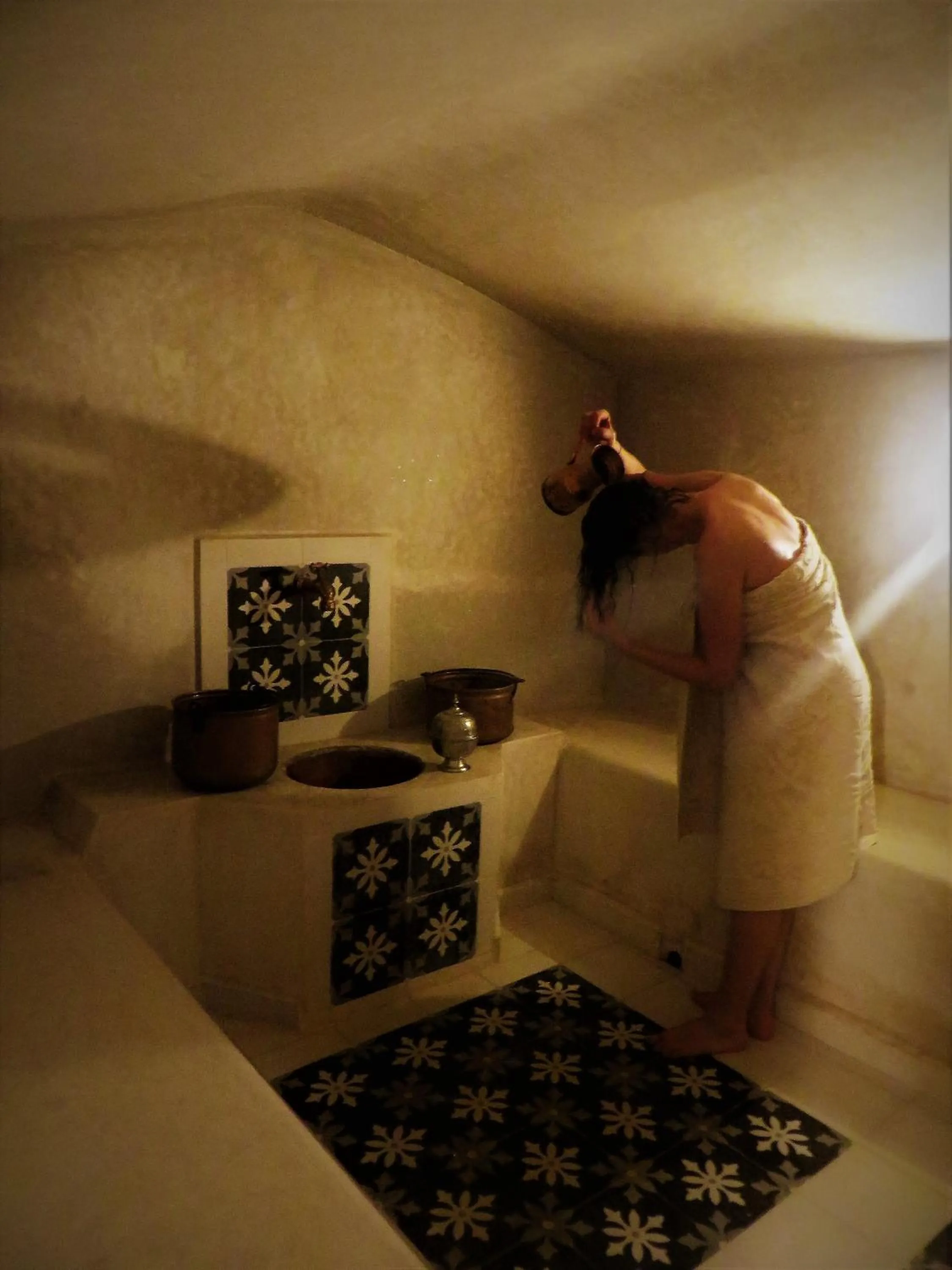 Steam room in Maison d'Hôtes Kasbah Azul