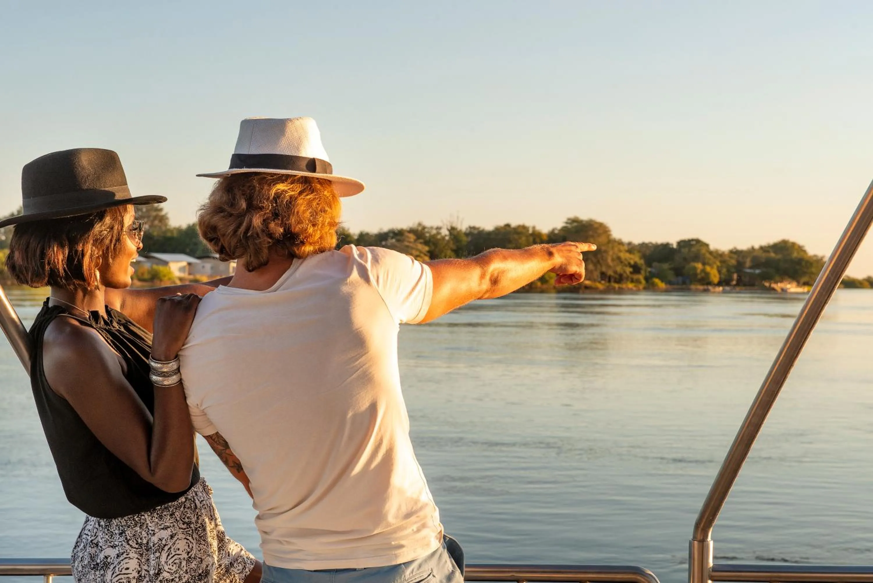 People in Zambezi Mubala Camp
