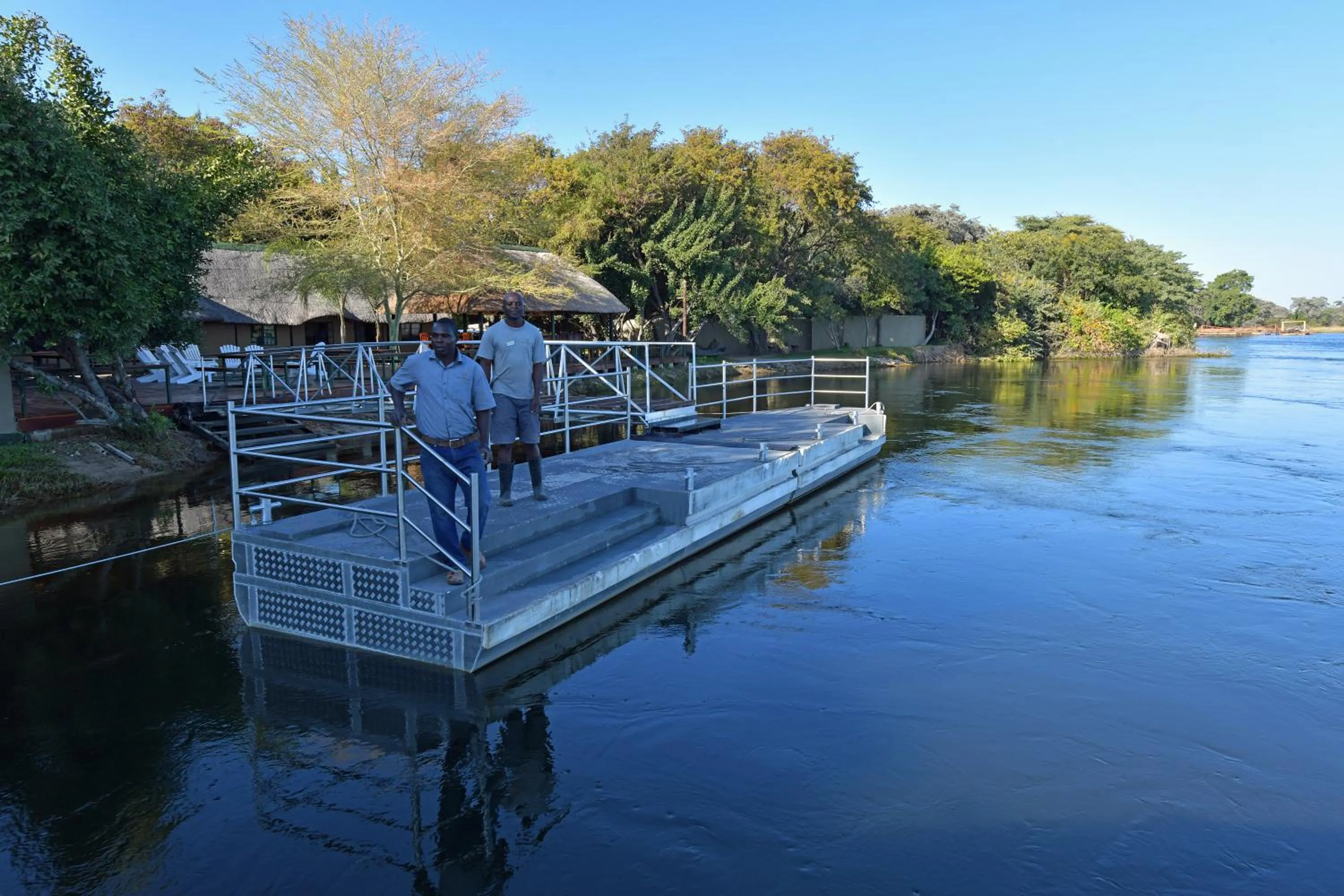 Natural landscape in Zambezi Mubala Camp