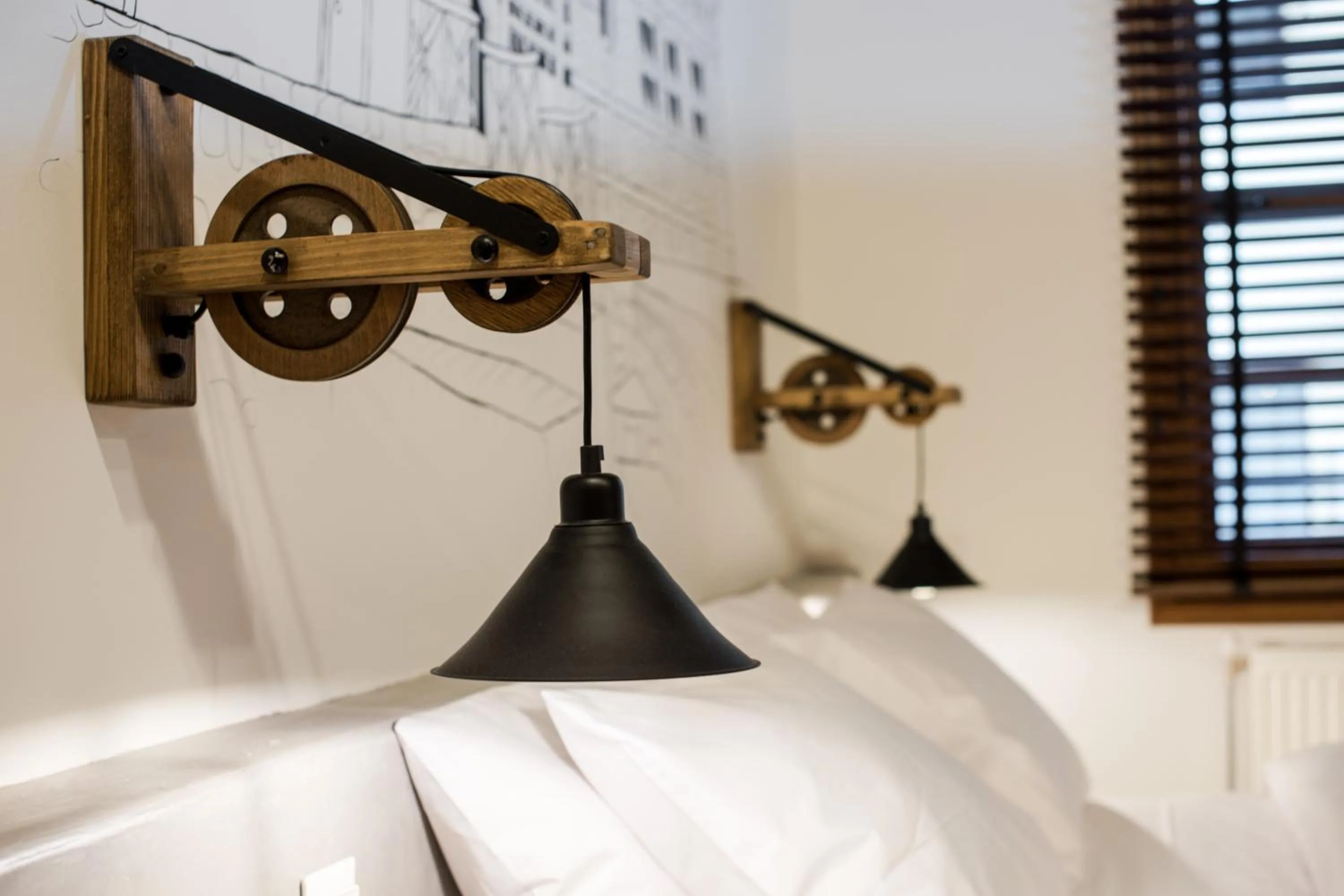 Decorative detail, Bed in Olganos VL Luxury Rooms & Suites