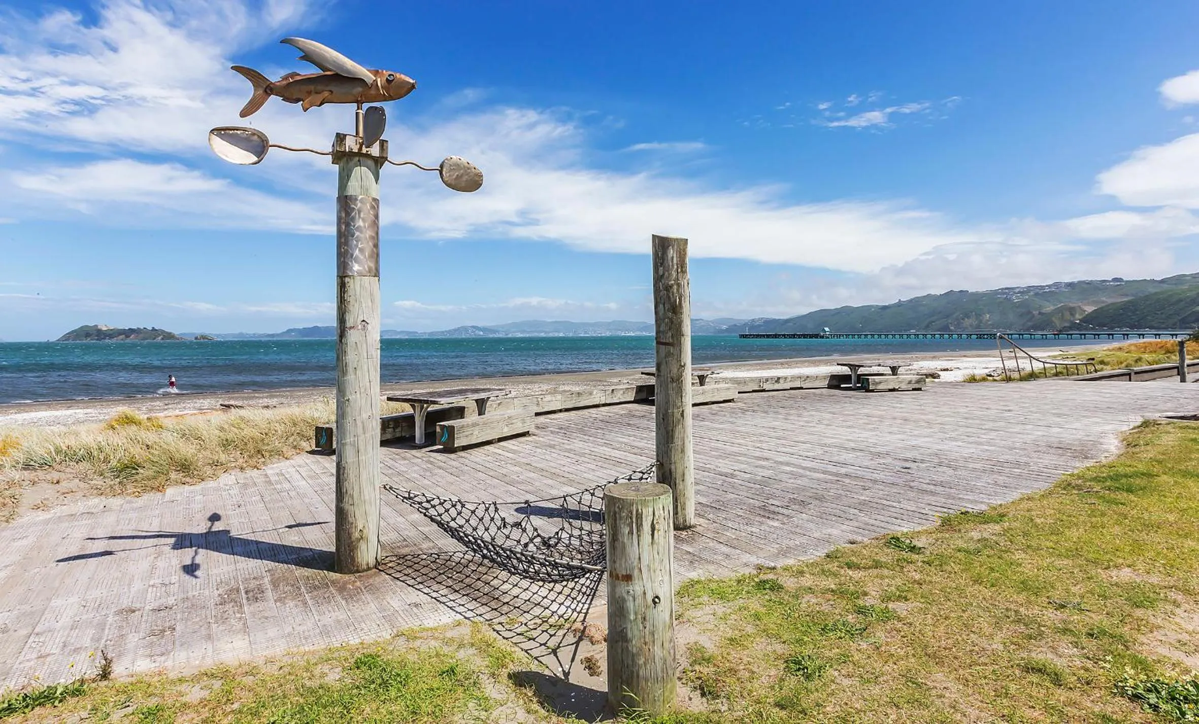Beach in Foreshore Motor Lodge