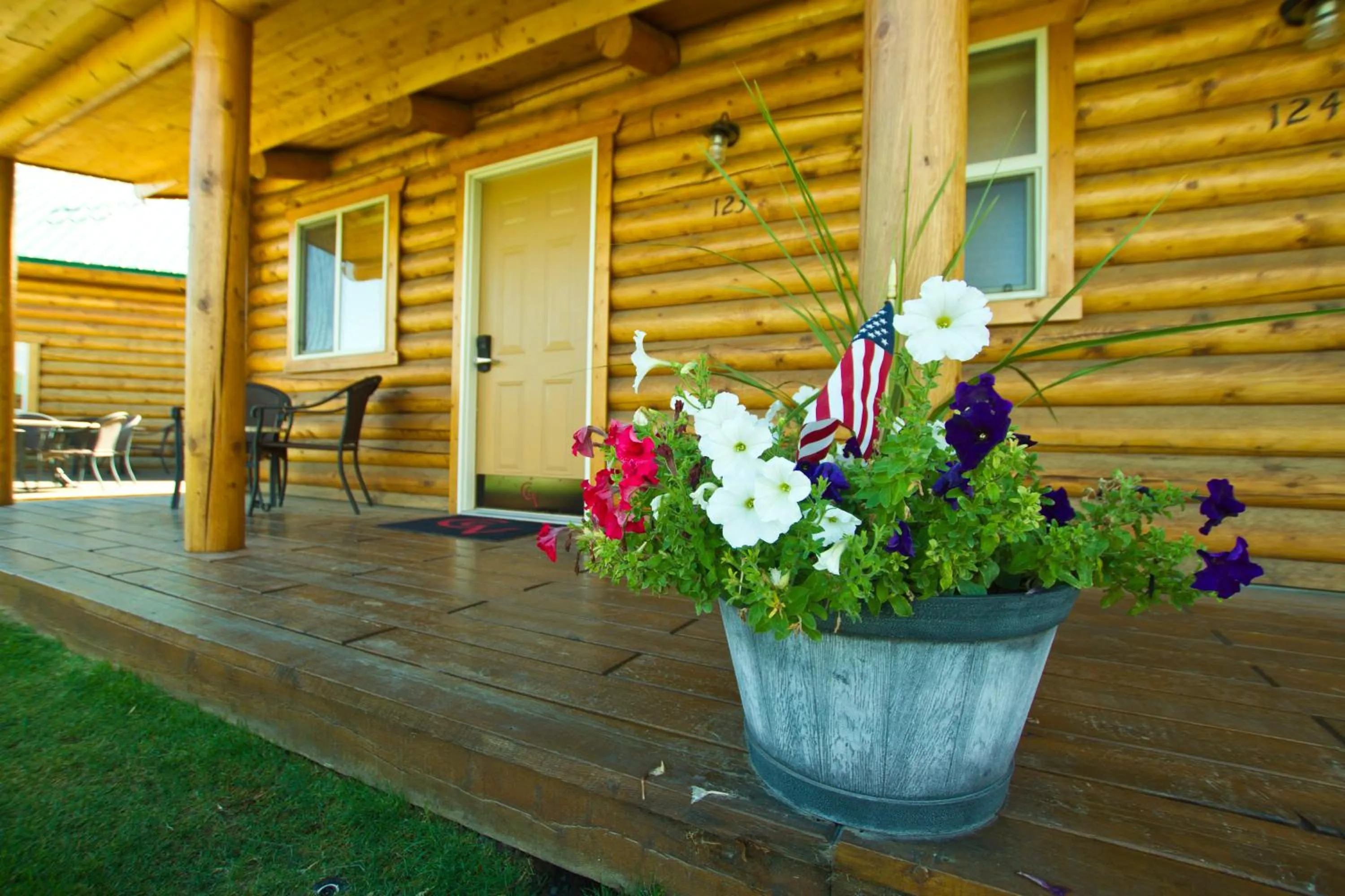 Patio in Cody Cowboy Village