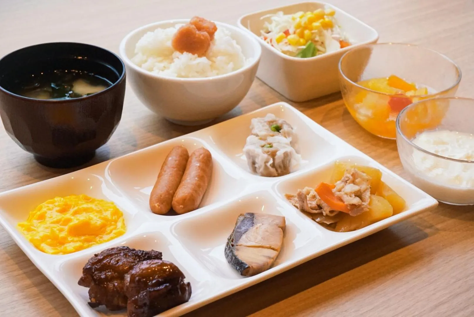 Breakfast in Smile Hotel Hakataekimae