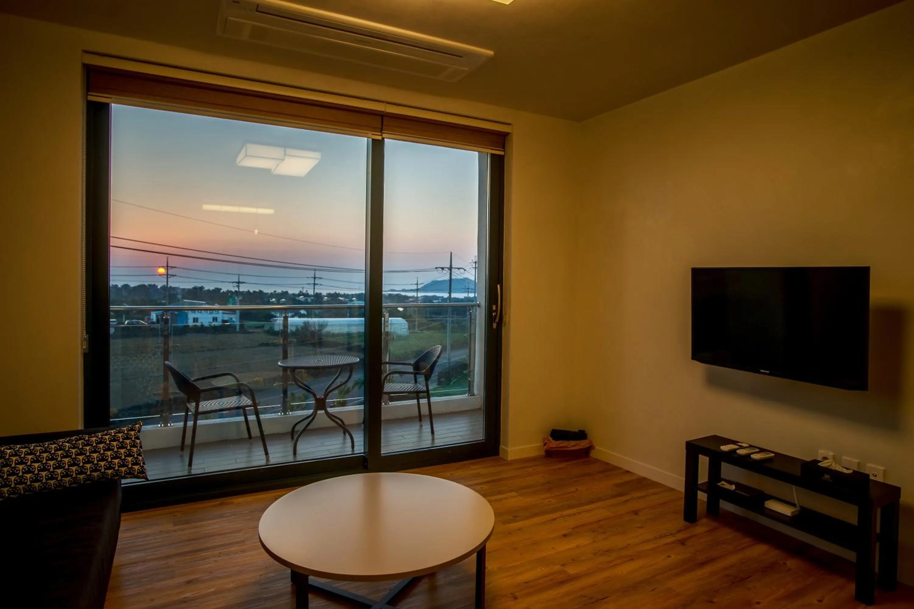 Living room in Poema Stay Pension