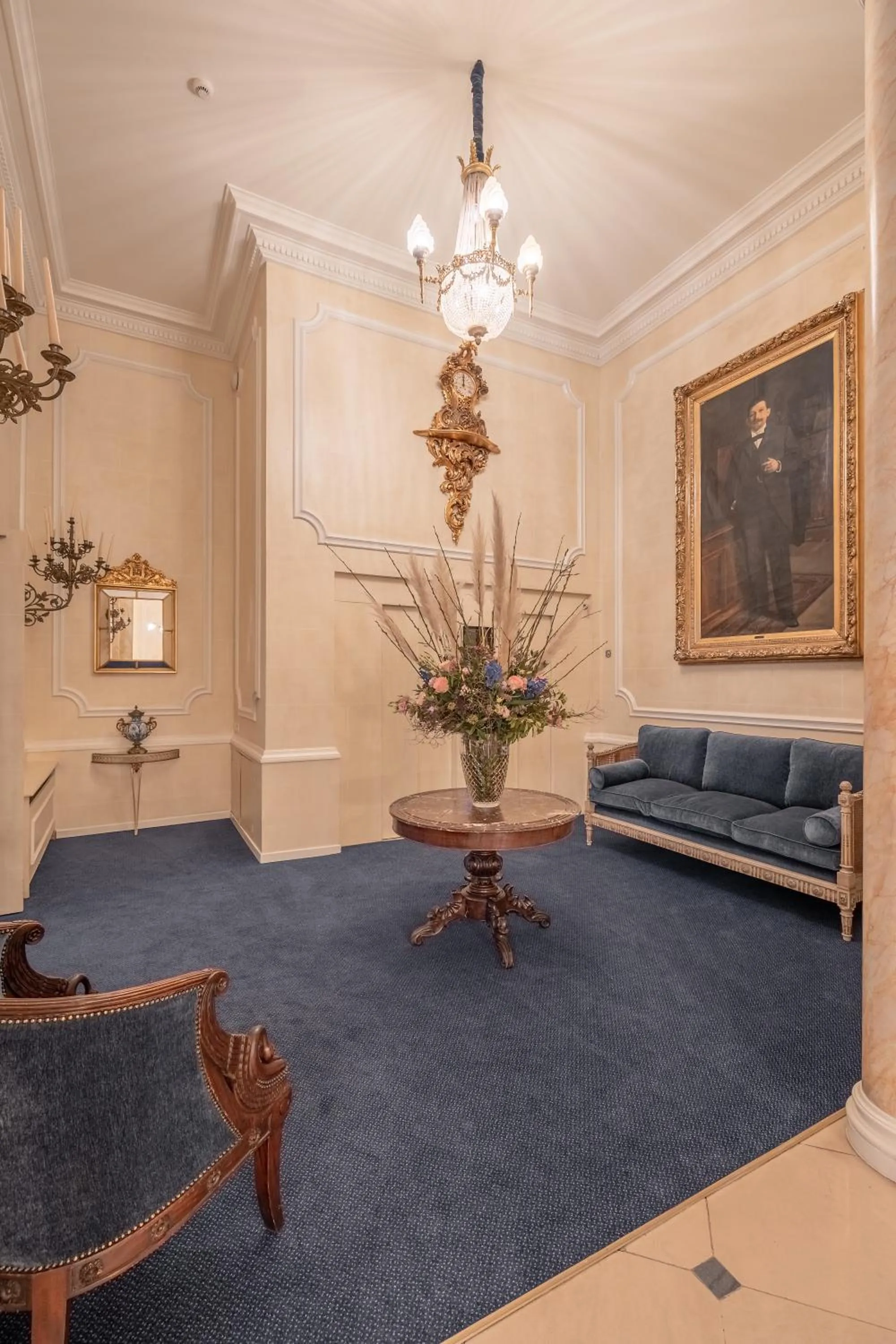 Lobby or reception in Hotel Manos Stephanie