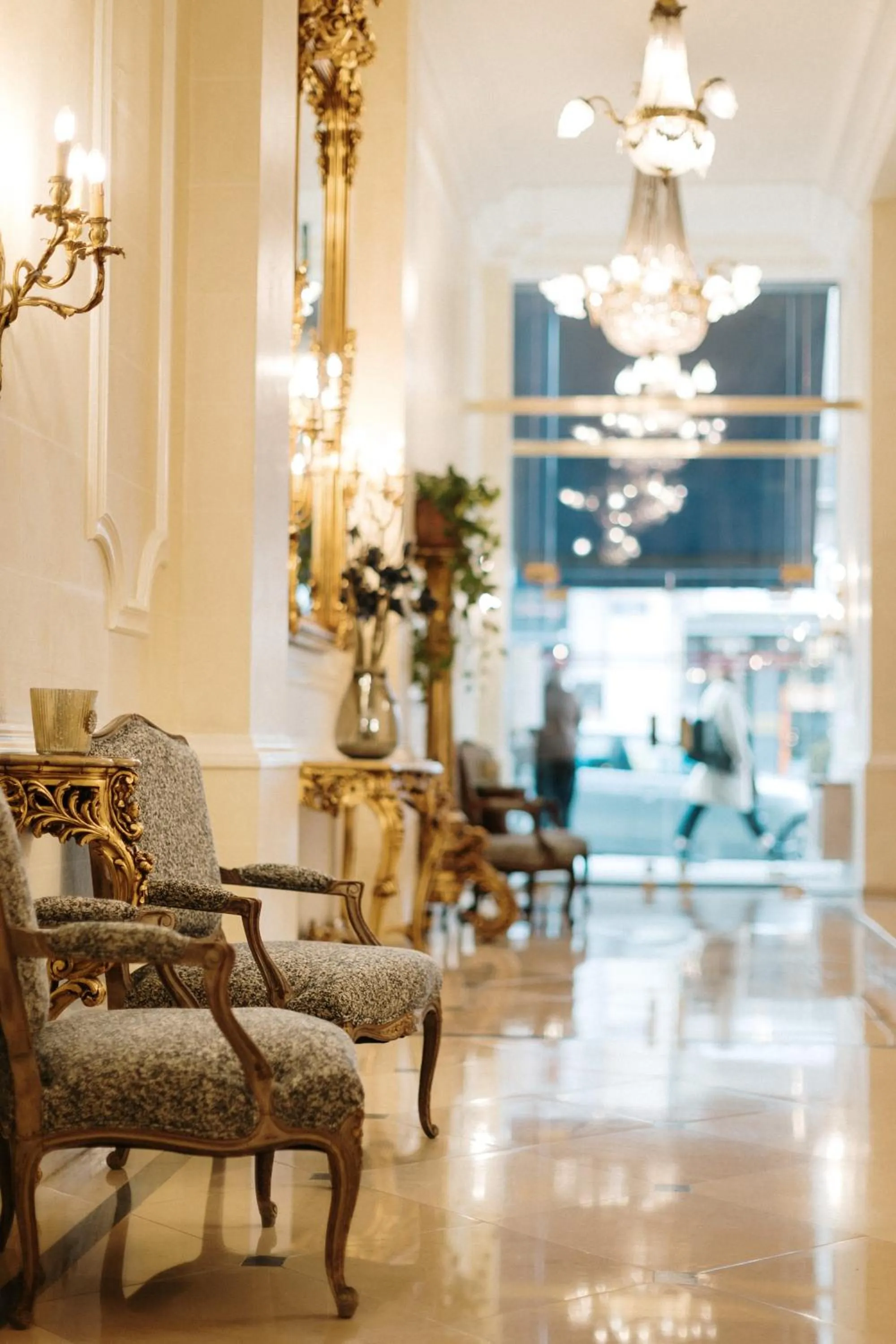 Lobby or reception in Hotel Manos Stephanie