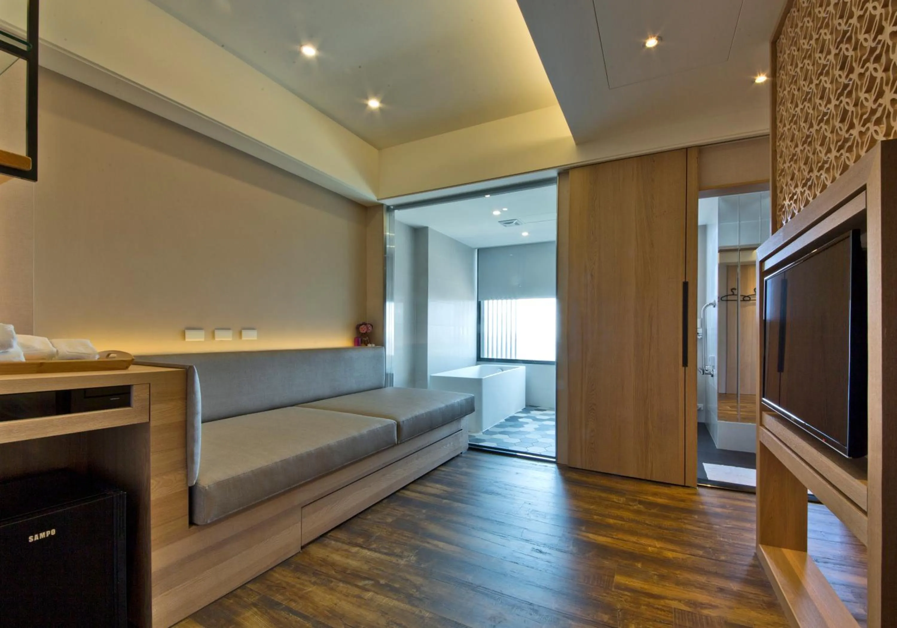 Decorative detail in Joy Inn