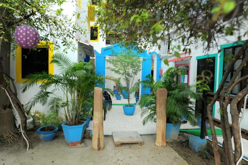 Garden view in HosteLaVie - Varanasi