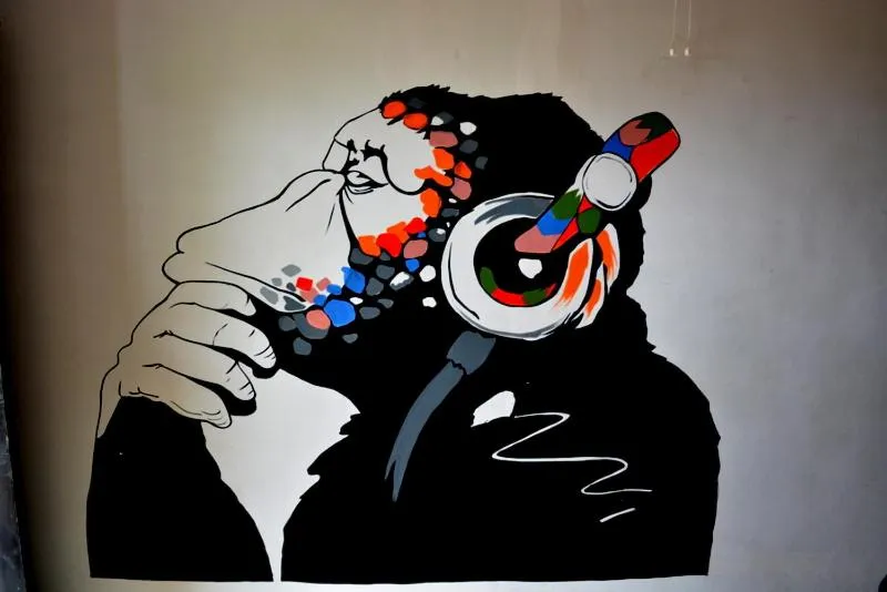 View (from property/room) in HosteLaVie - Varanasi