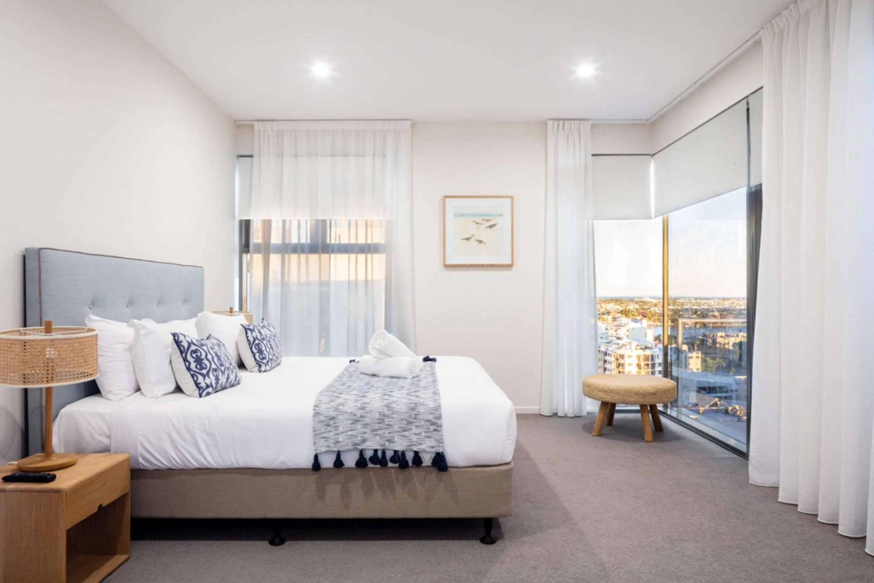 Bedroom, Bed in First Light Mooloolaba, an Ascend Collection Hotel