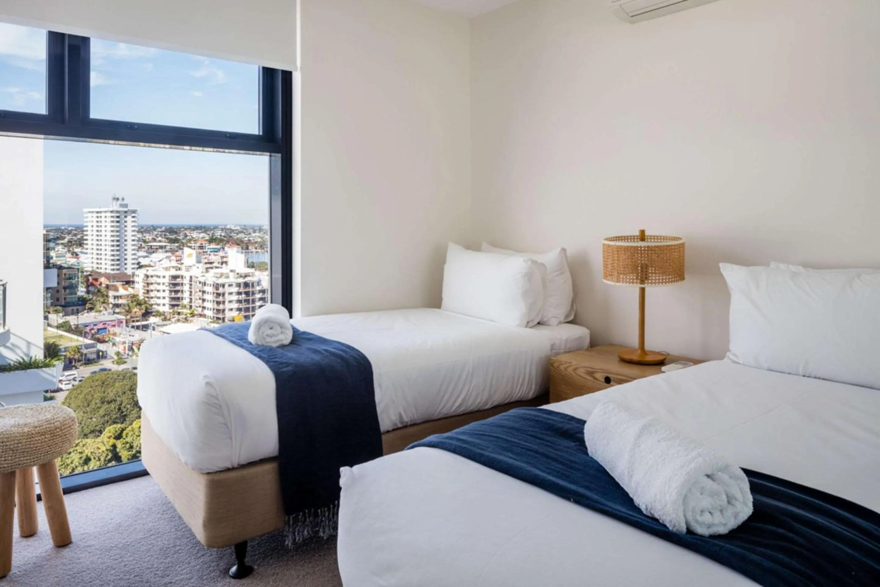 Bedroom, Bed in First Light Mooloolaba, an Ascend Collection Hotel
