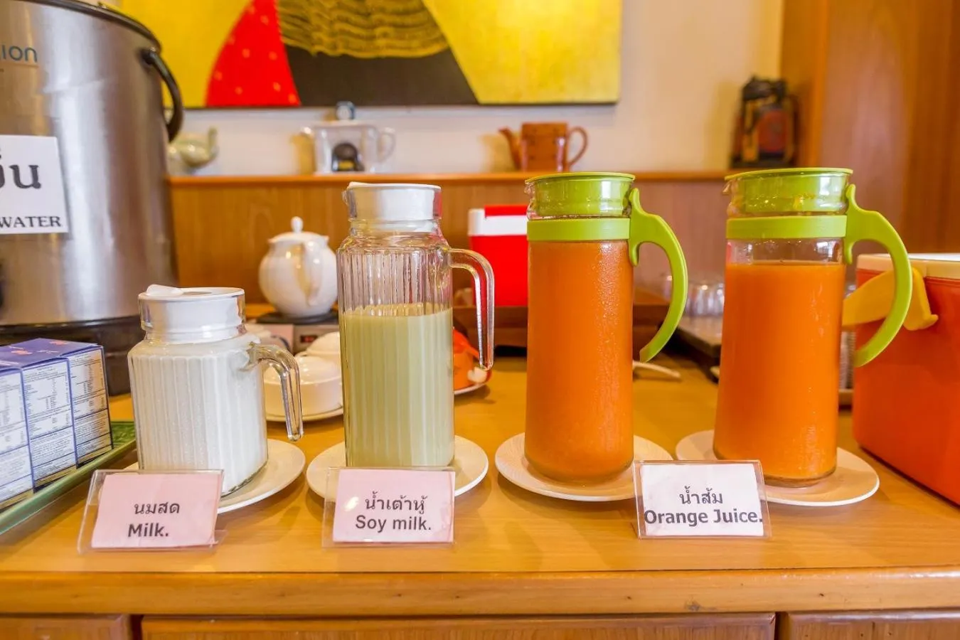 Buffet breakfast in Loei Village Hotel