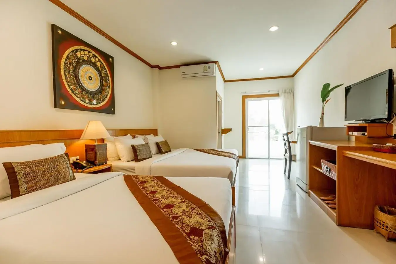 Superior Triple Room in Loei Village Hotel Superior Triple Room in Loei Village Hotel
