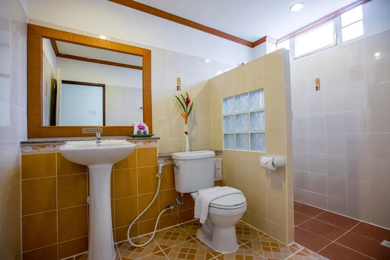 Bathroom in Loei Village Hotel