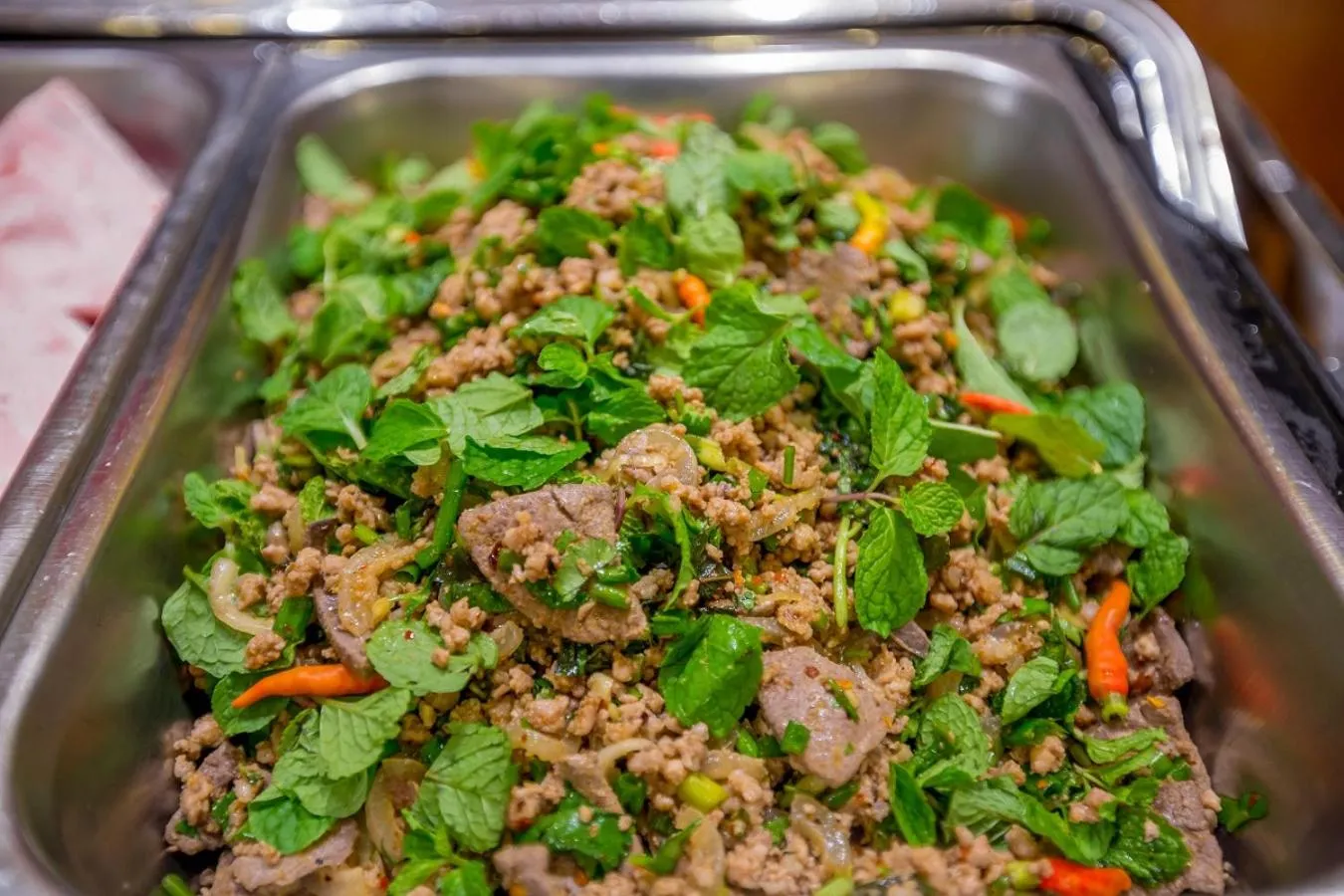 Buffet breakfast in Loei Village Hotel