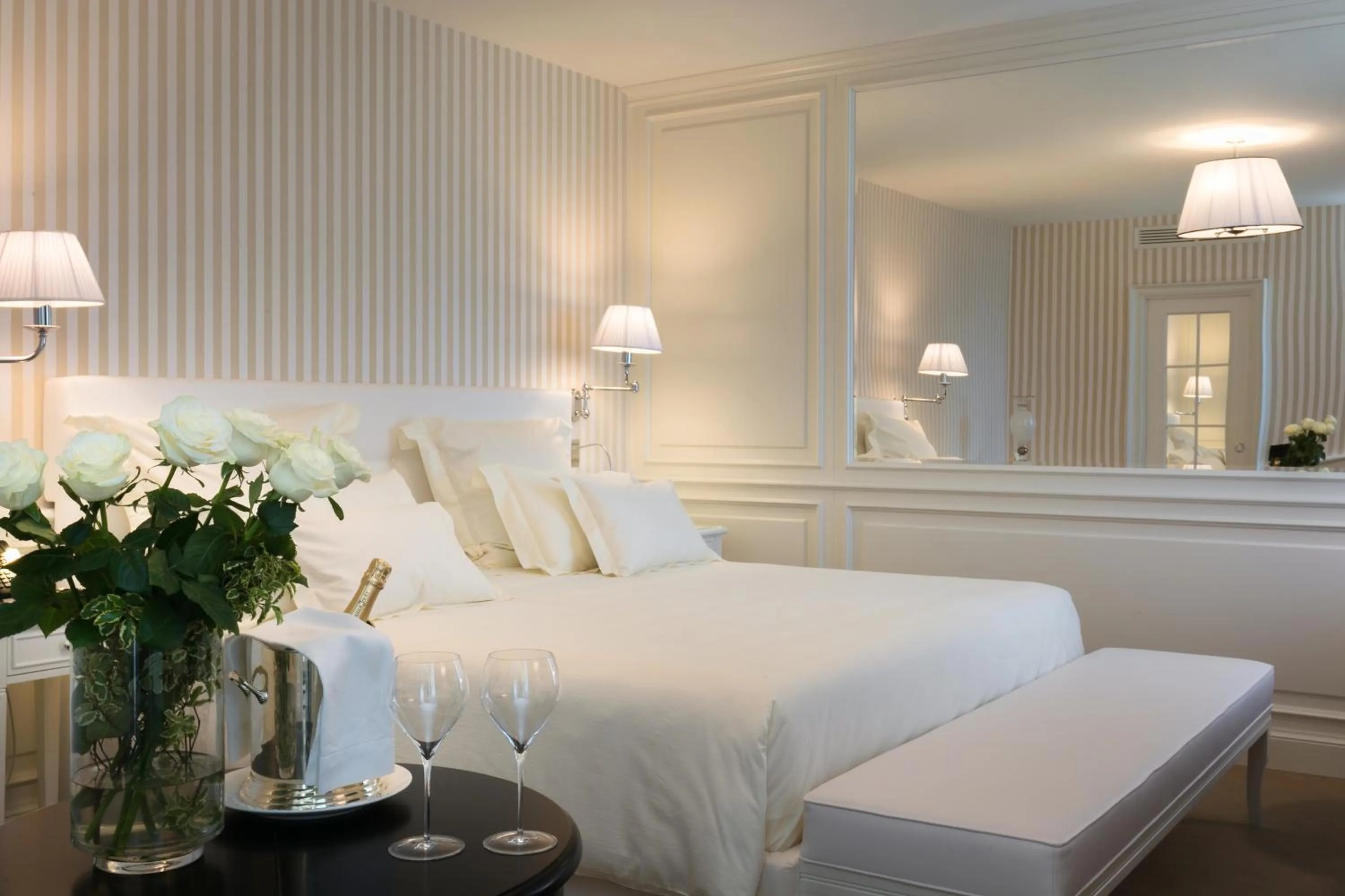 Bed in Relais La Speranzina