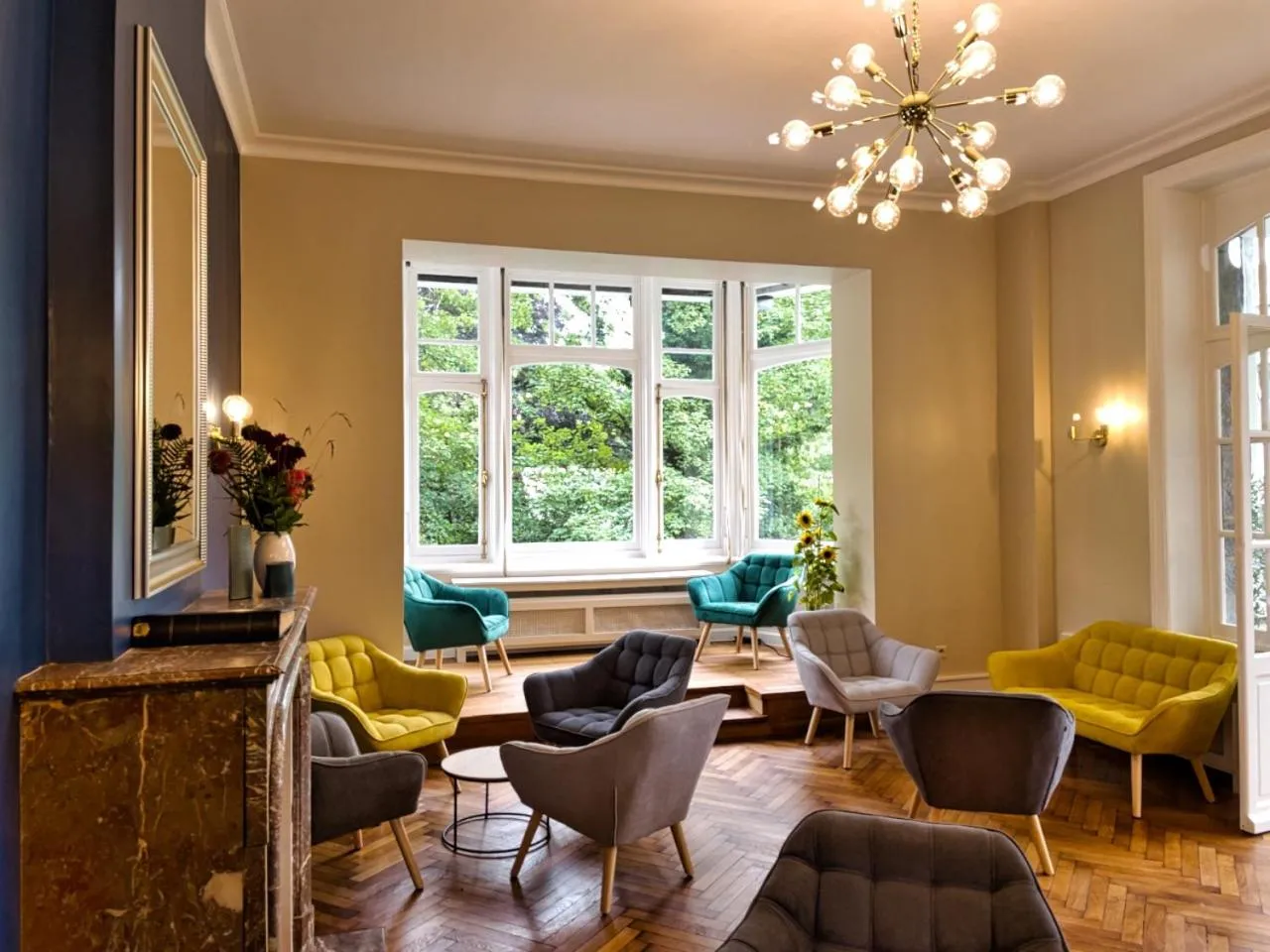 Living room in Villa Gracia