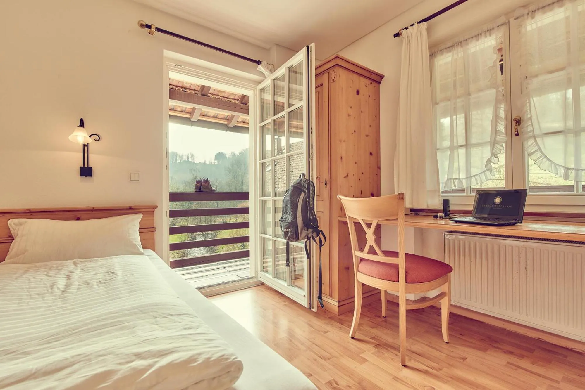Photo of the whole room, Bed in Landgasthof zur Sonne