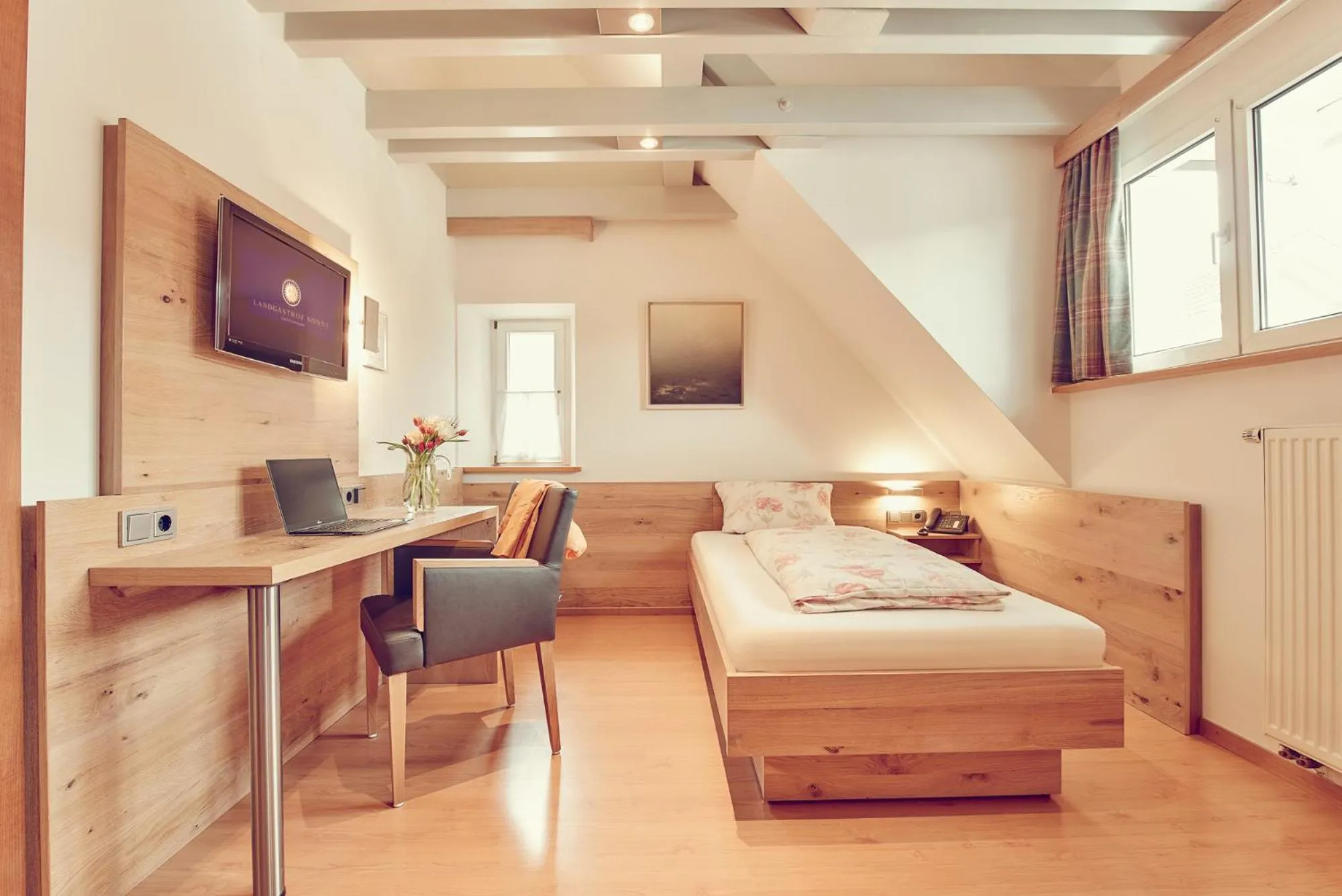 Photo of the whole room, Bed in Landgasthof zur Sonne