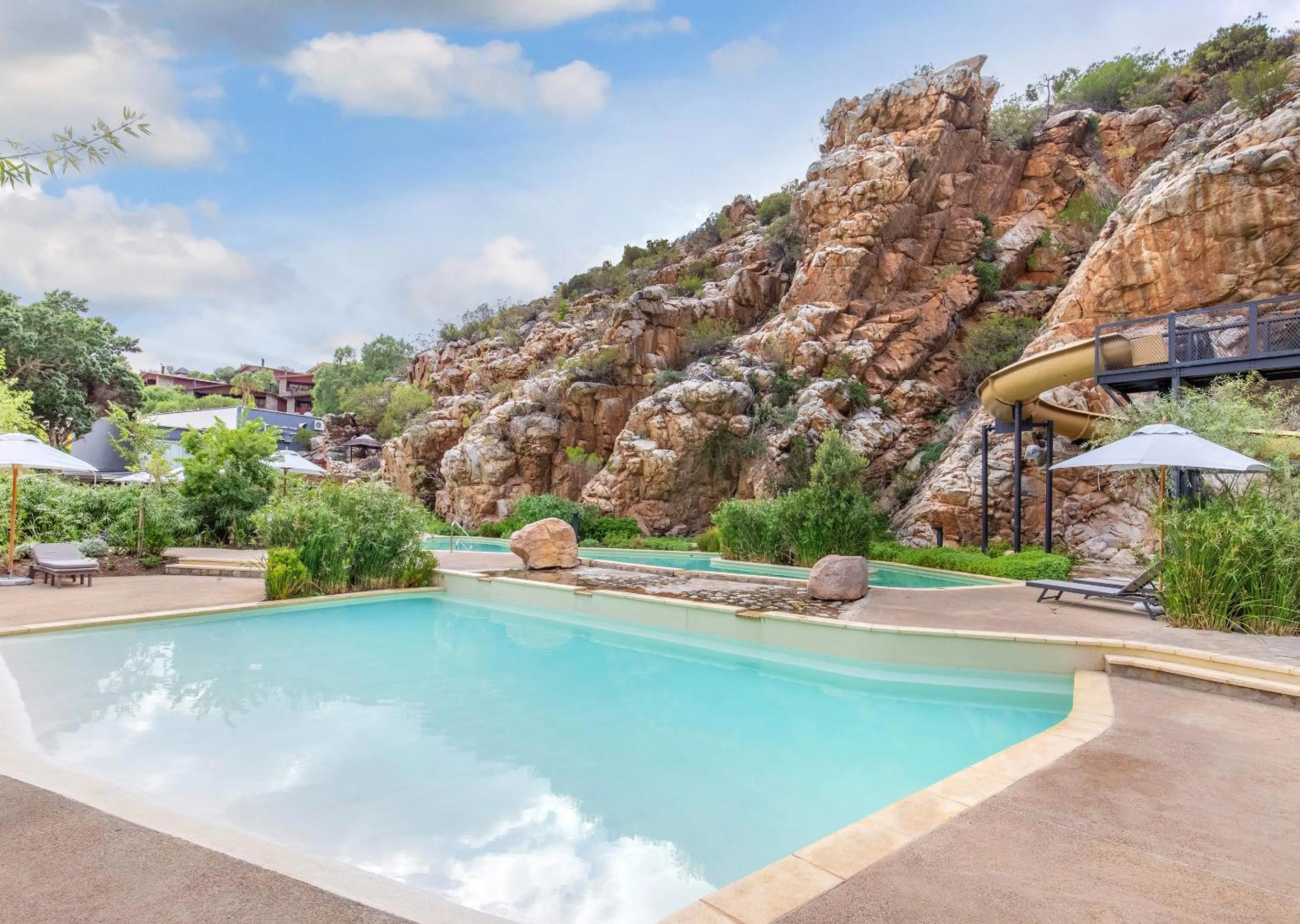 Property building in Avalon Springs by Dream Resorts