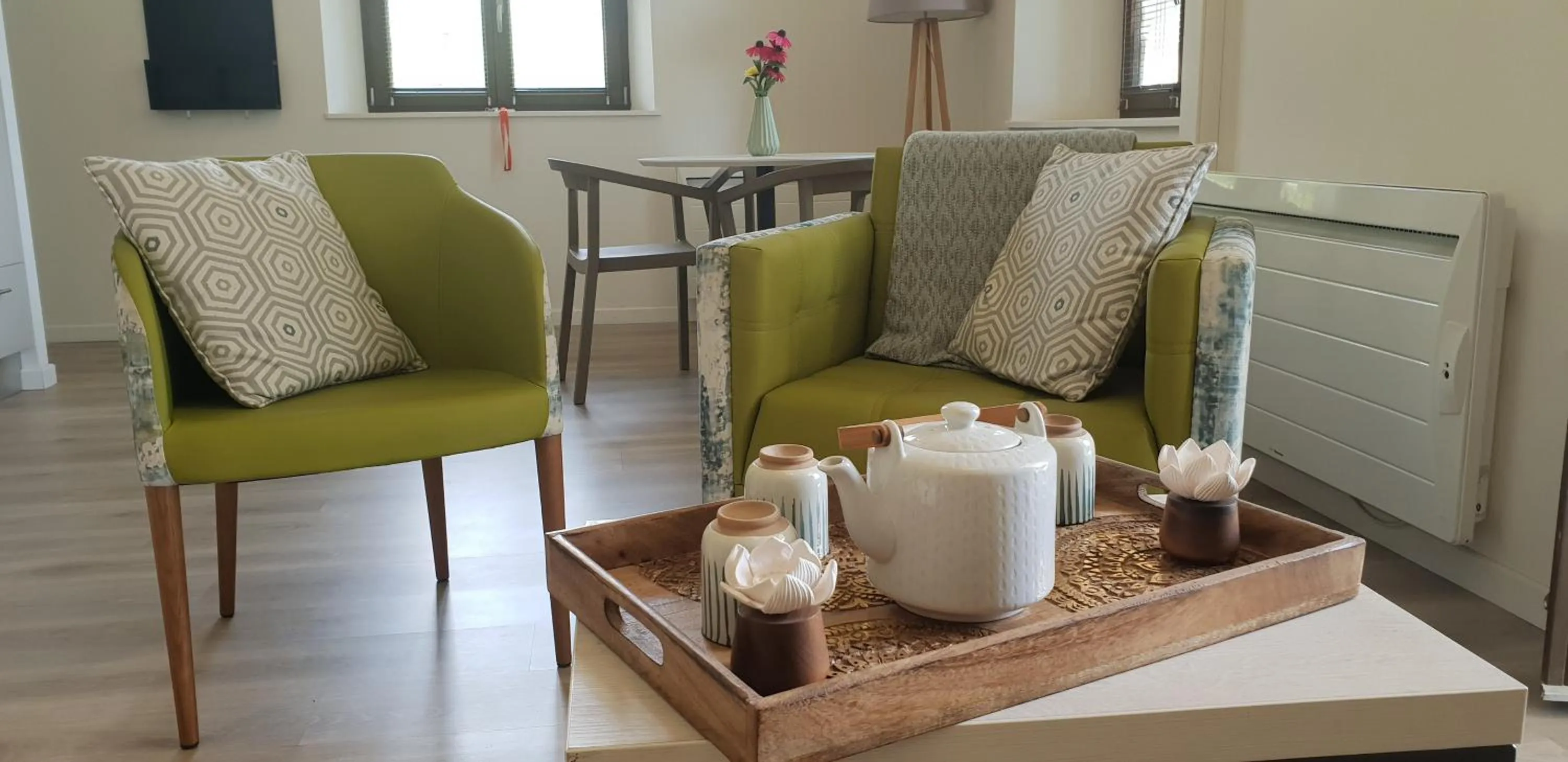 Living room in Domitys Le Parc de Jade