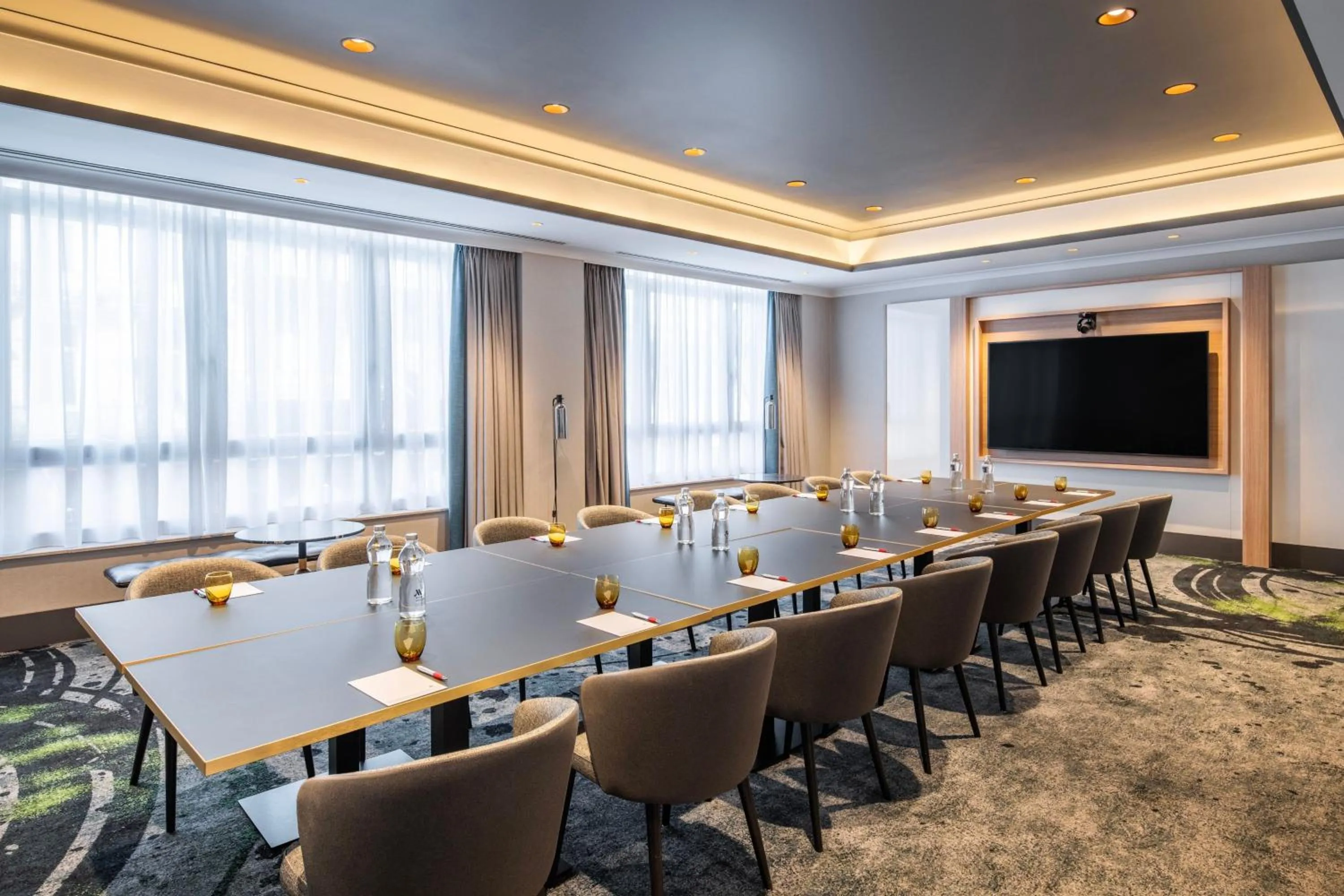 Meeting/conference room in Brussels Marriott Hotel Grand Place