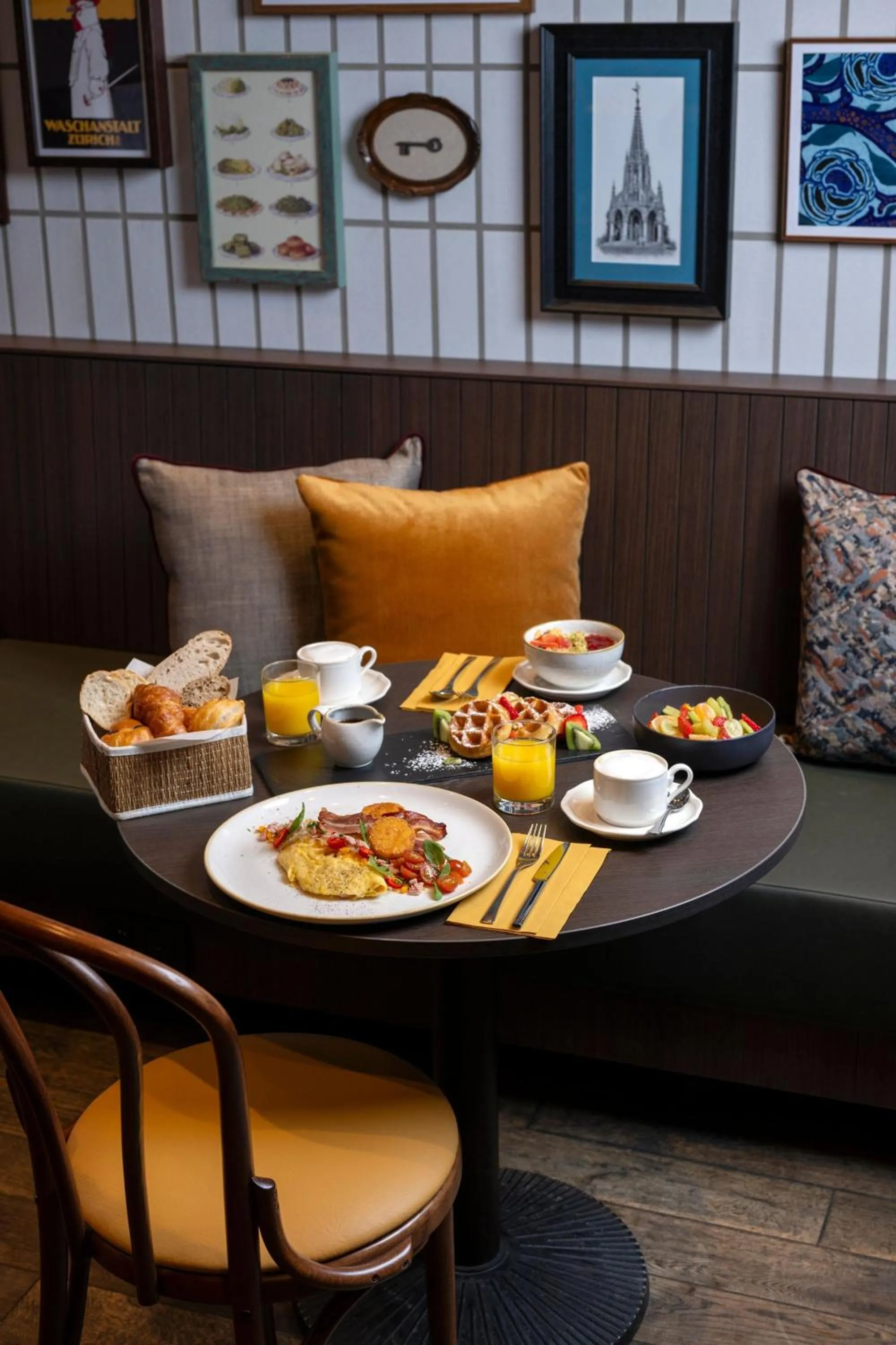 Breakfast in Brussels Marriott Hotel Grand Place