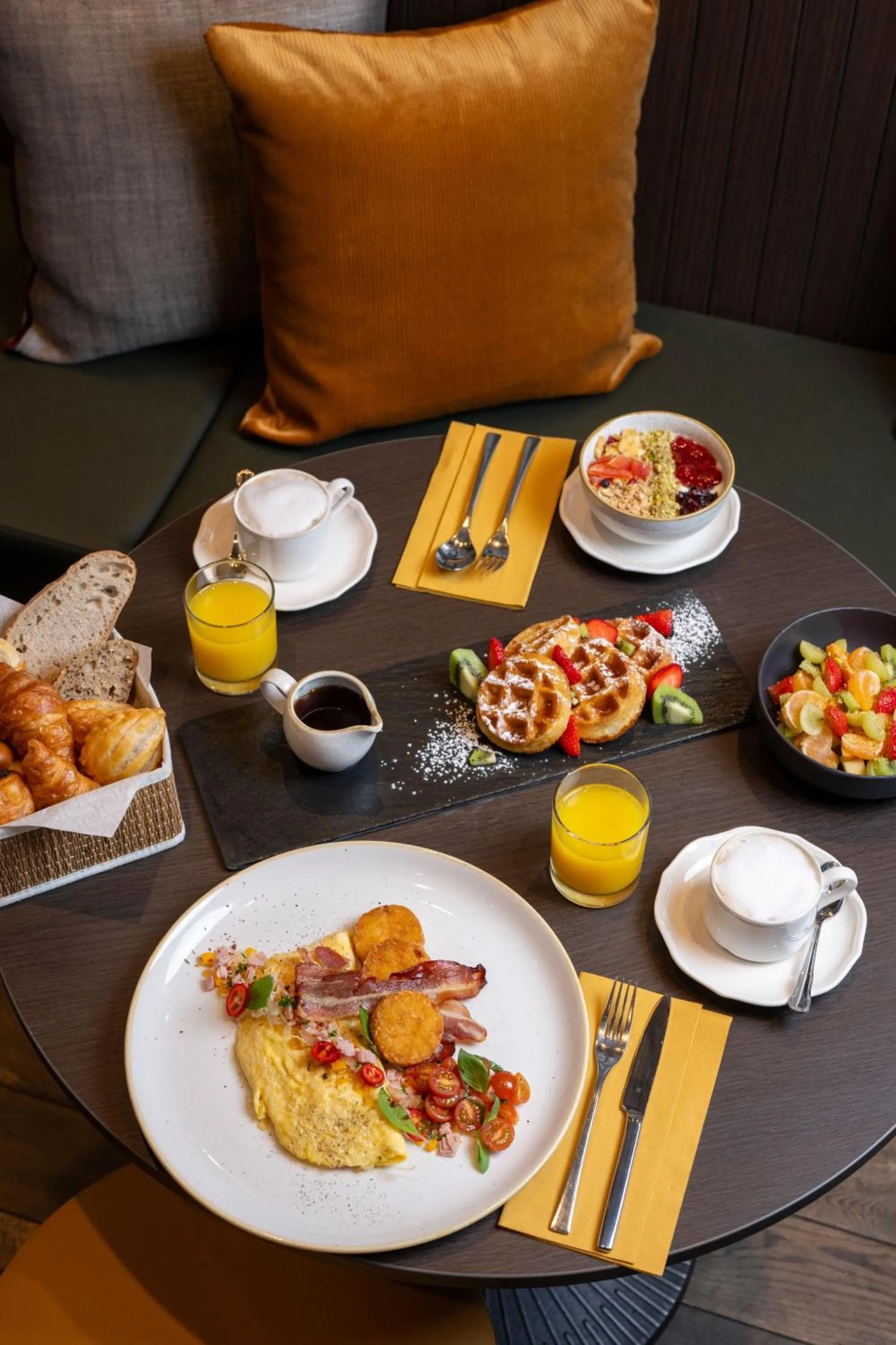 Breakfast in Brussels Marriott Hotel Grand Place