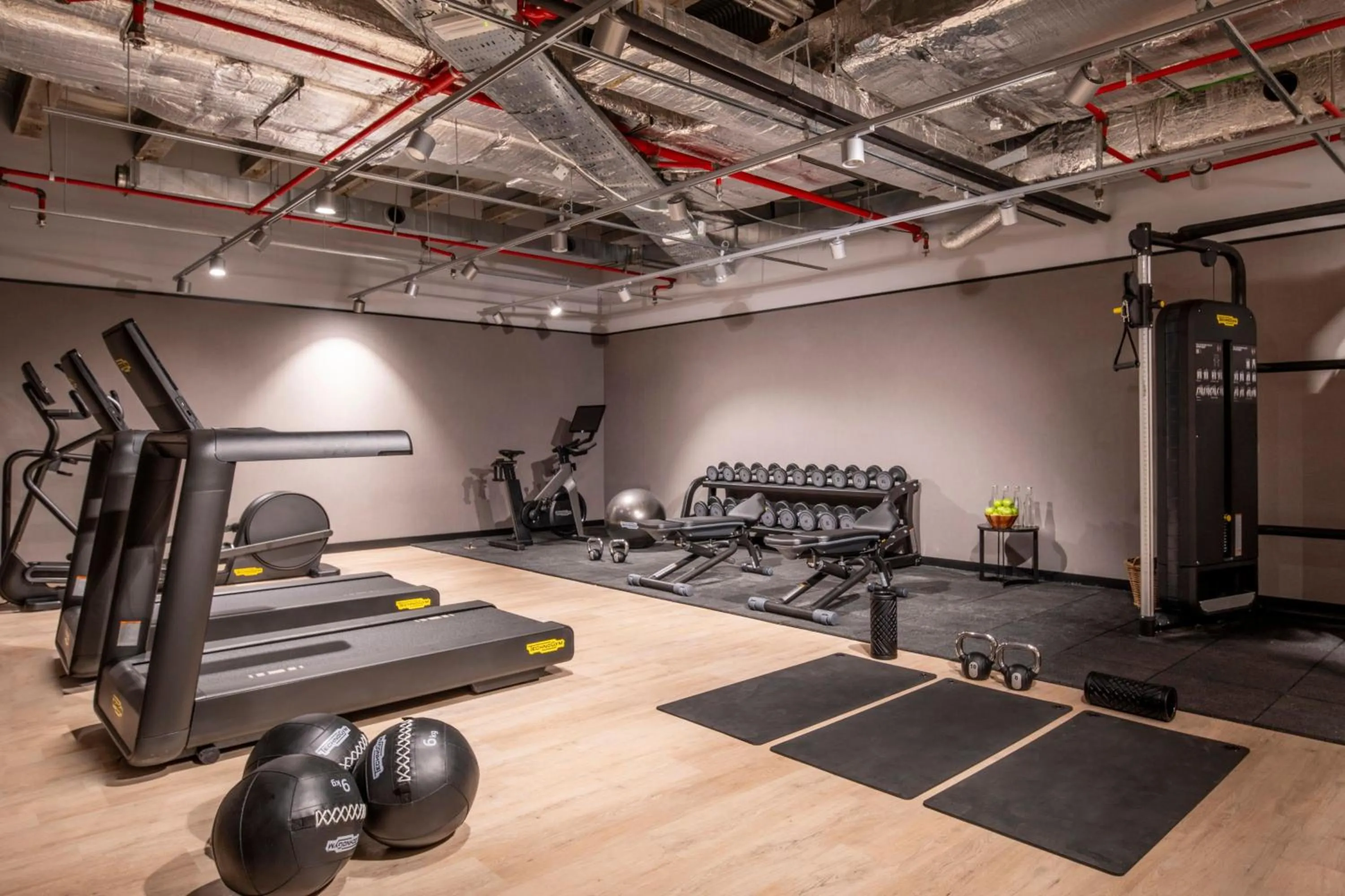 Fitness centre/facilities in Brussels Marriott Hotel Grand Place