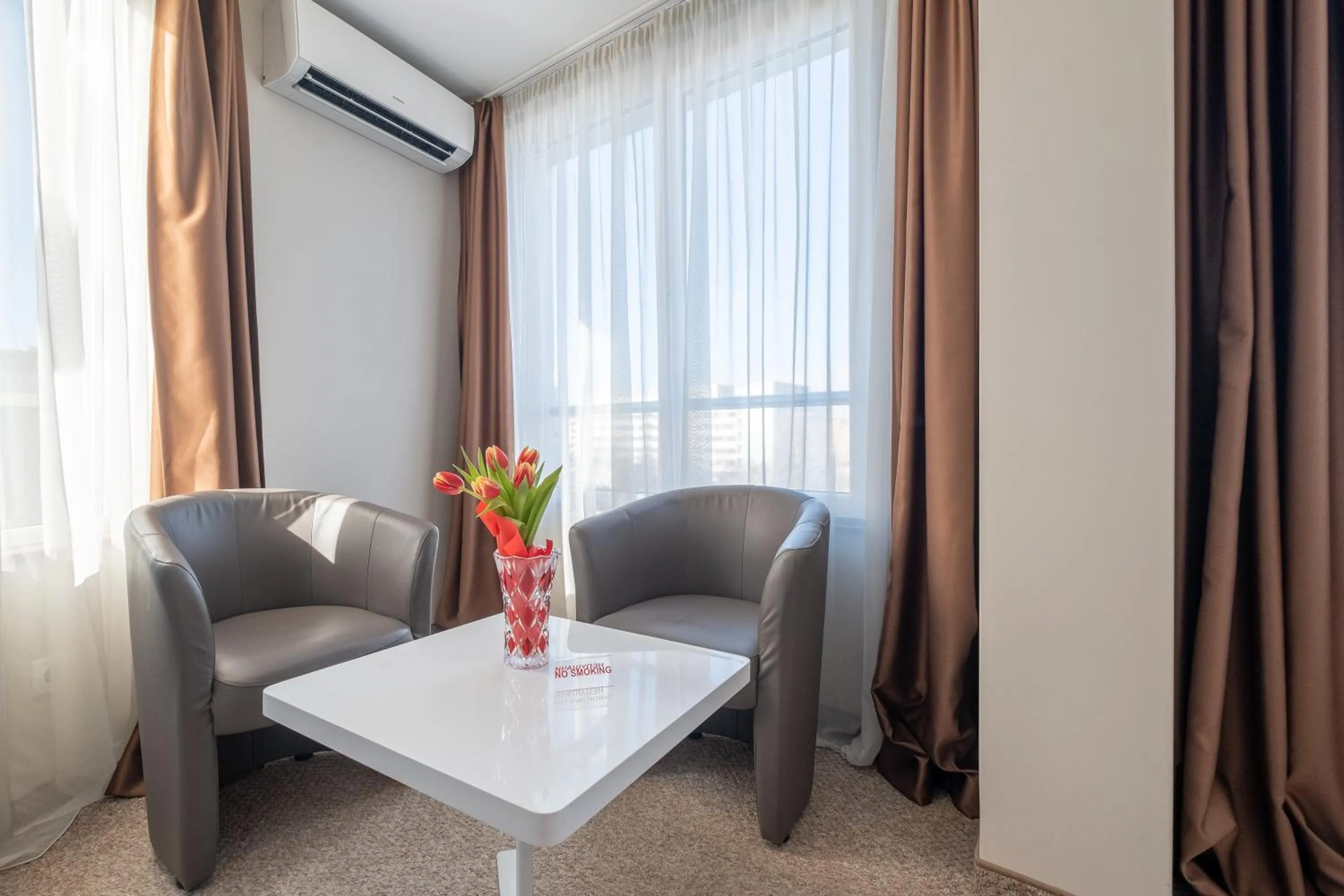 Living room in Blue Label Apart House