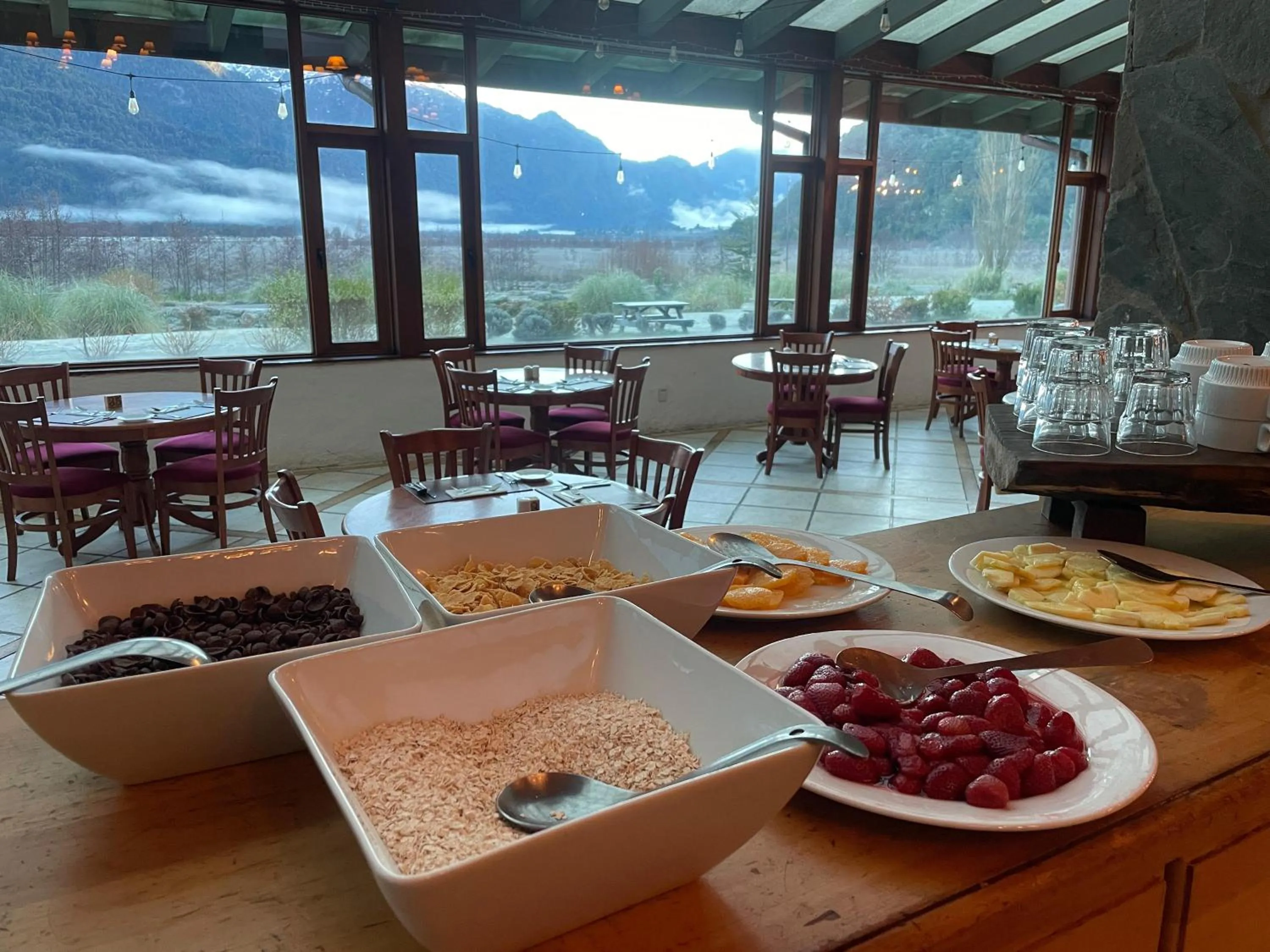 Buffet breakfast in Hotel Natura