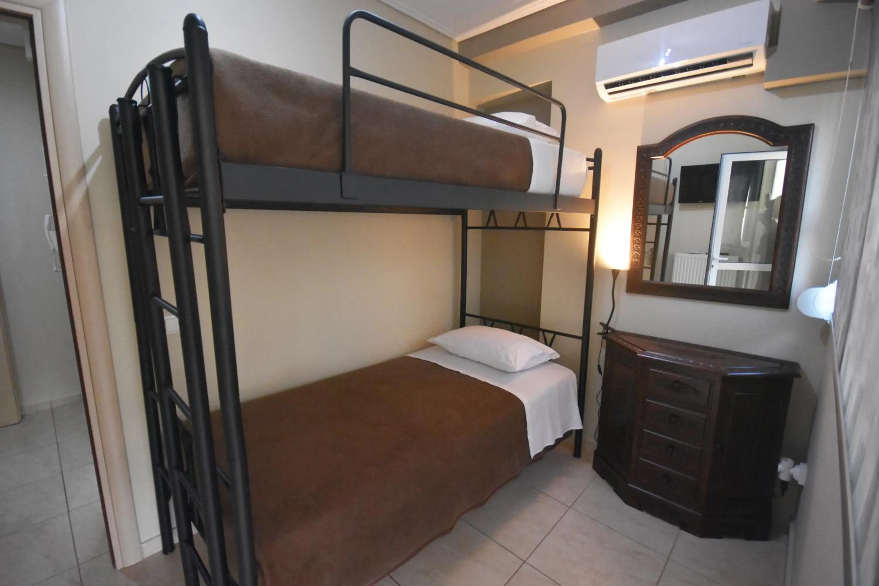 bunk bed, Bed in A&J Apartments or Rooms athens airport