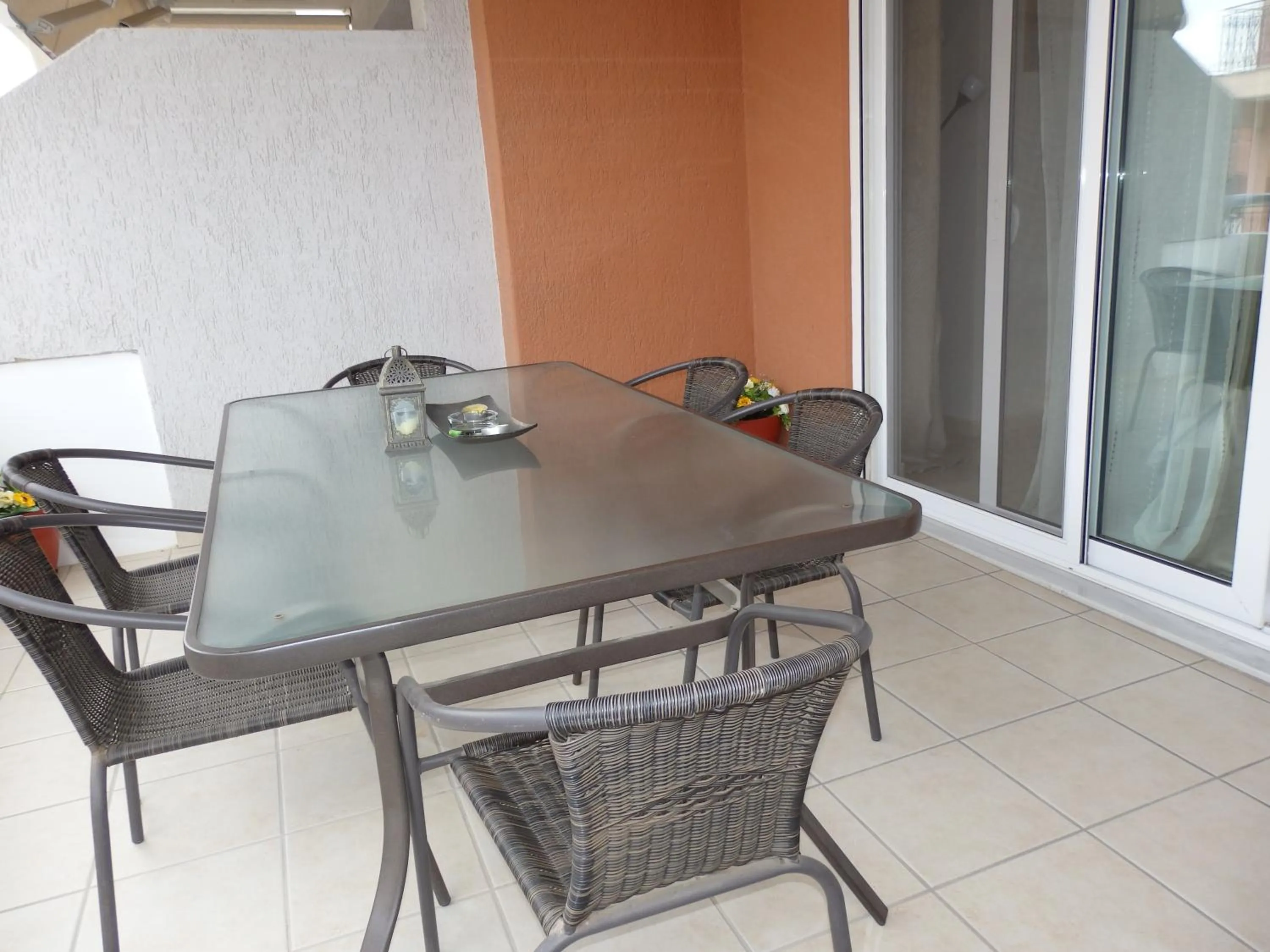 Balcony/Terrace in A&J Apartments or Rooms athens airport