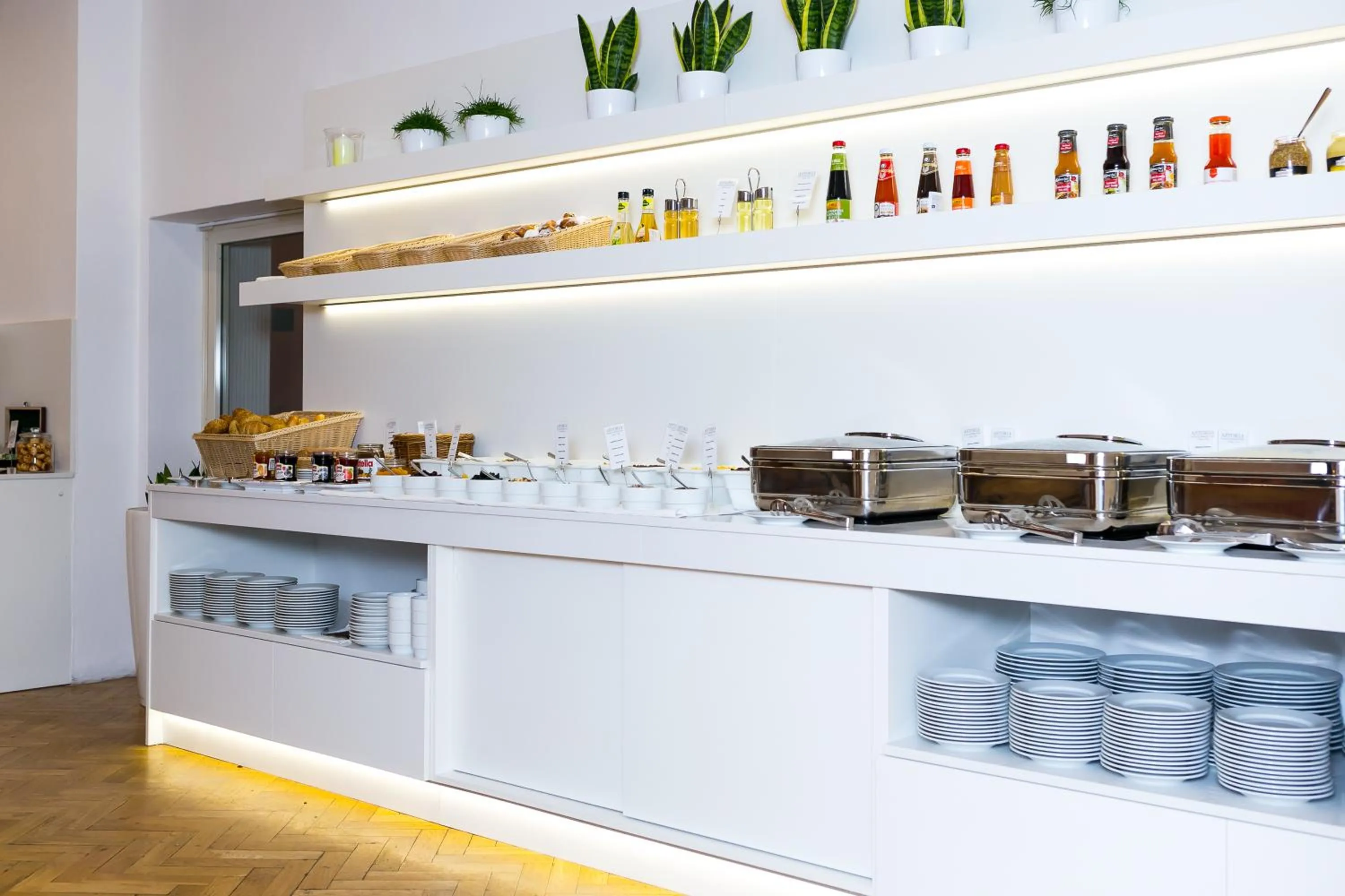 Buffet breakfast in ASTORIA Hotel & Medical Spa